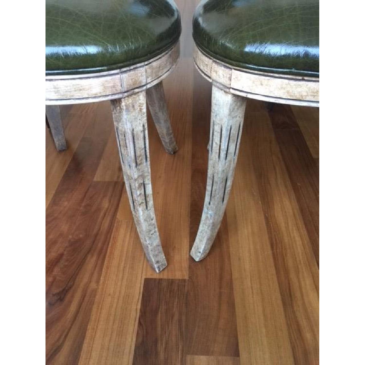 Shell Backed Vintage Art Deco Style Shell Backed Chairs - AptDeco