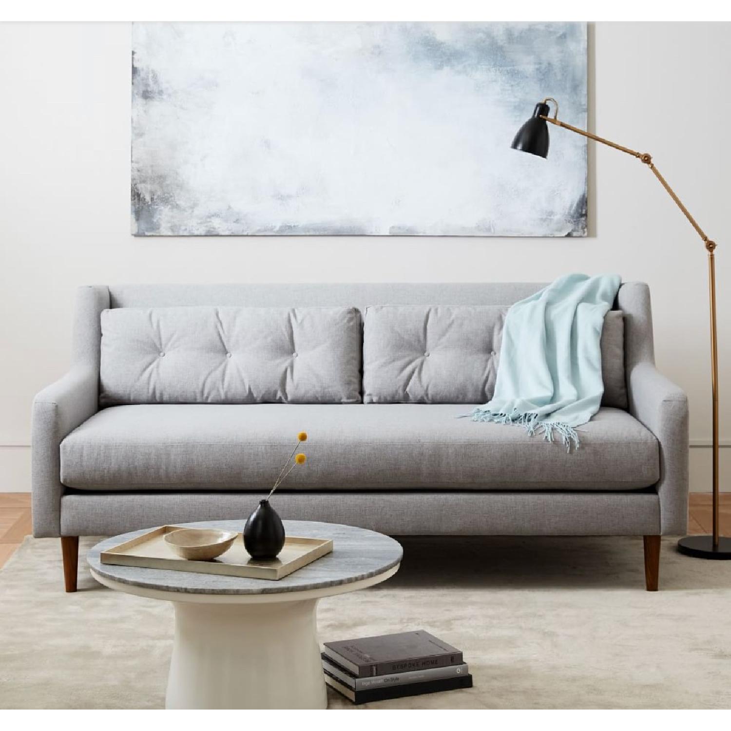 West Elm Crosby Mid Century Sofa - image-2