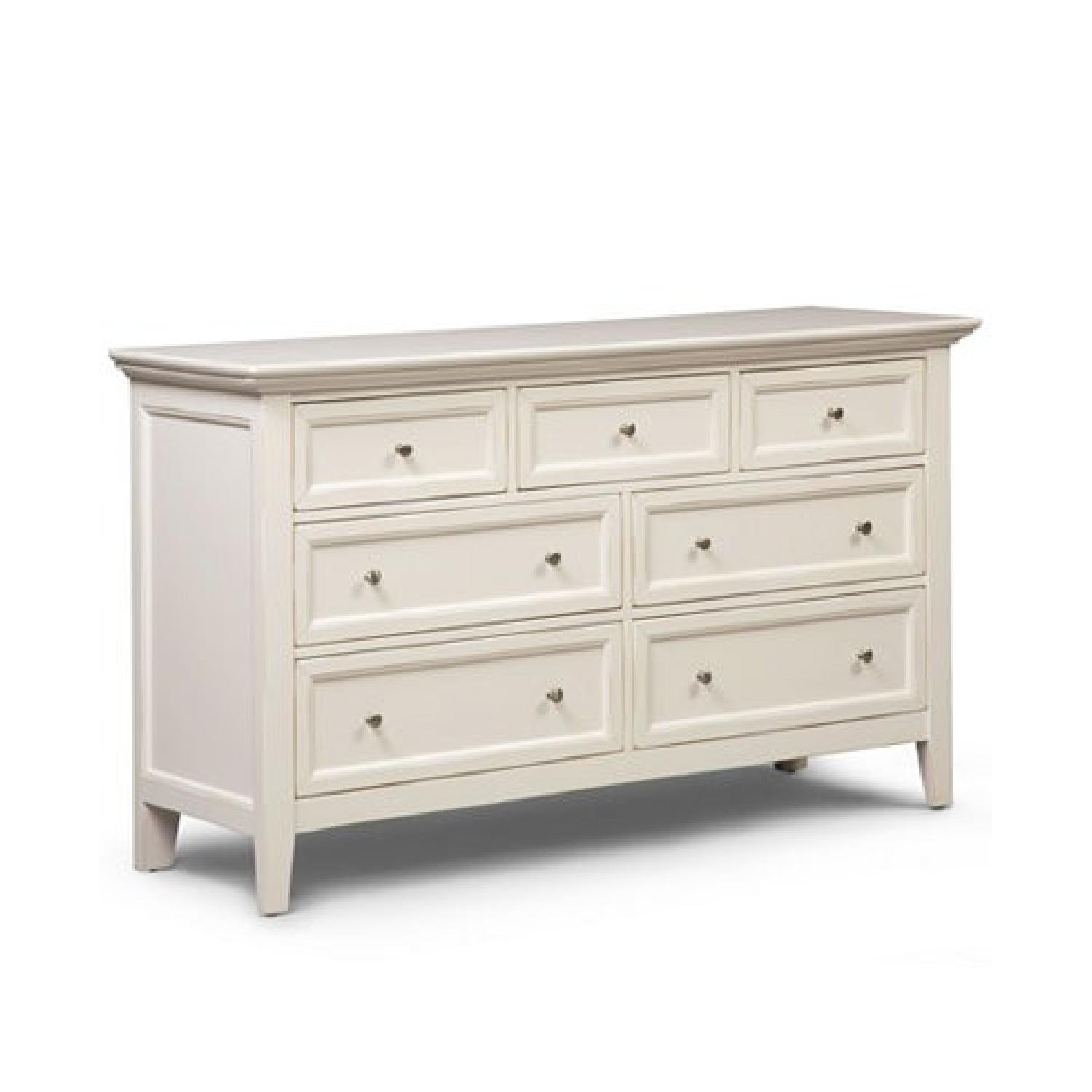 Macy's Sanibel White Dresser w/ Mirror - image-3