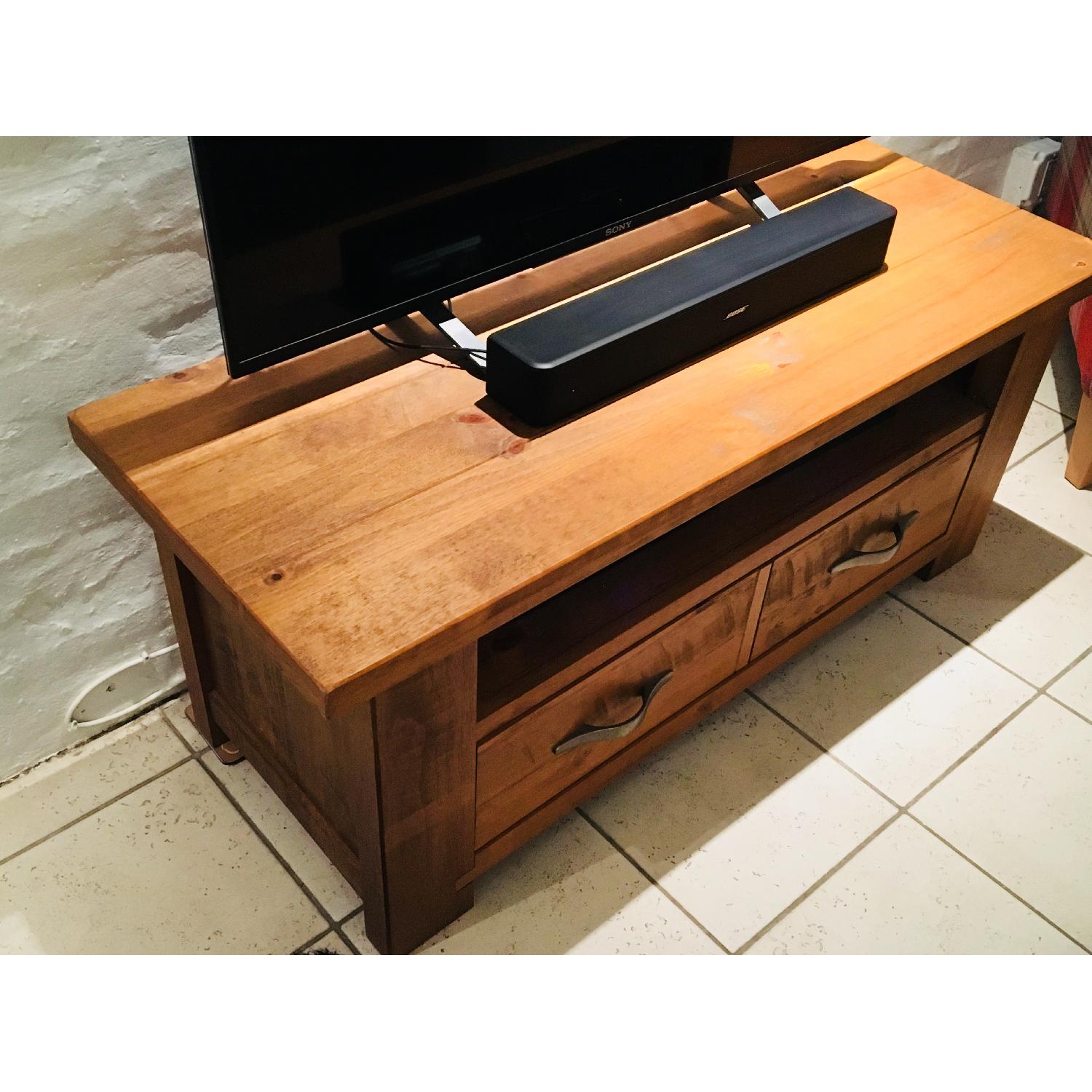 Next Cambridge Oak TV Stand - image-1