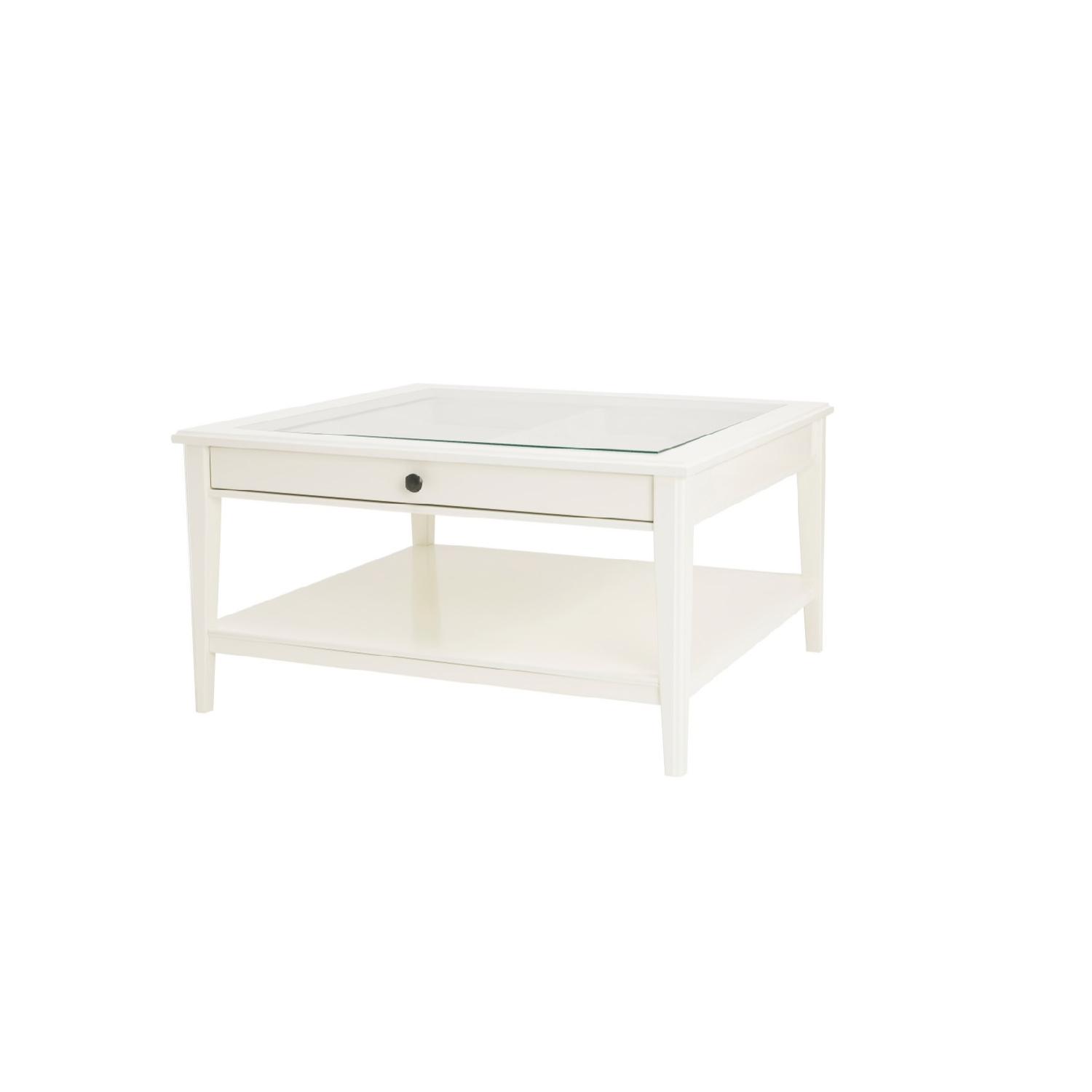 Ikea Liatorp White Coffee Table AptDeco