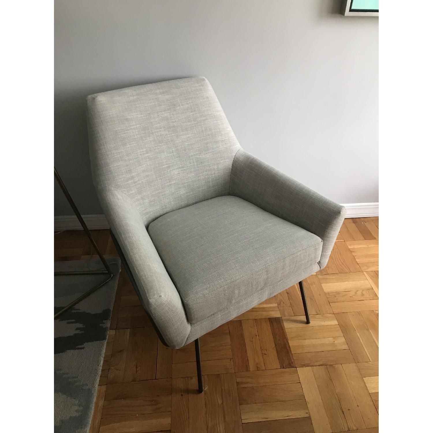 West Elm Lucas Wire Base Chair - image-1