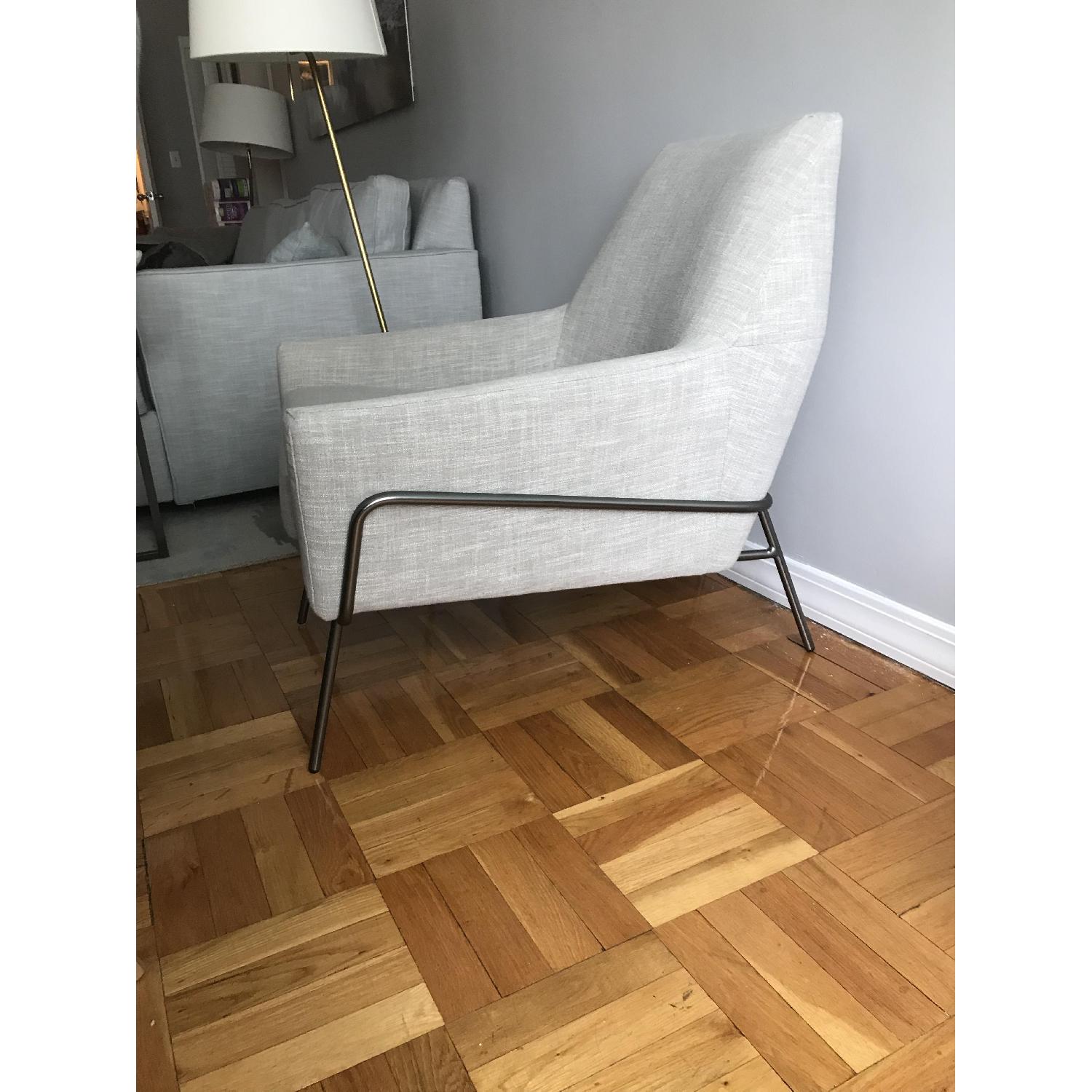 West Elm Lucas Wire Base Chair - image-3