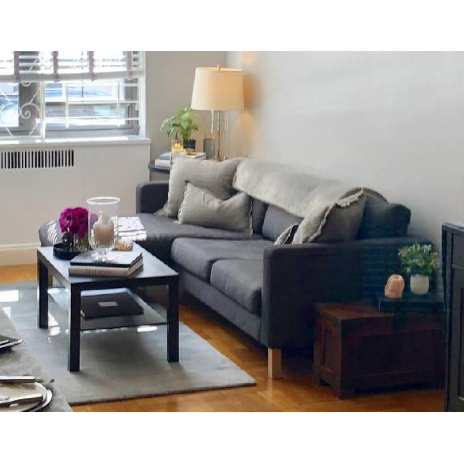 Ikea Karlstad Sectional Sofa w/ Chaise - image-5