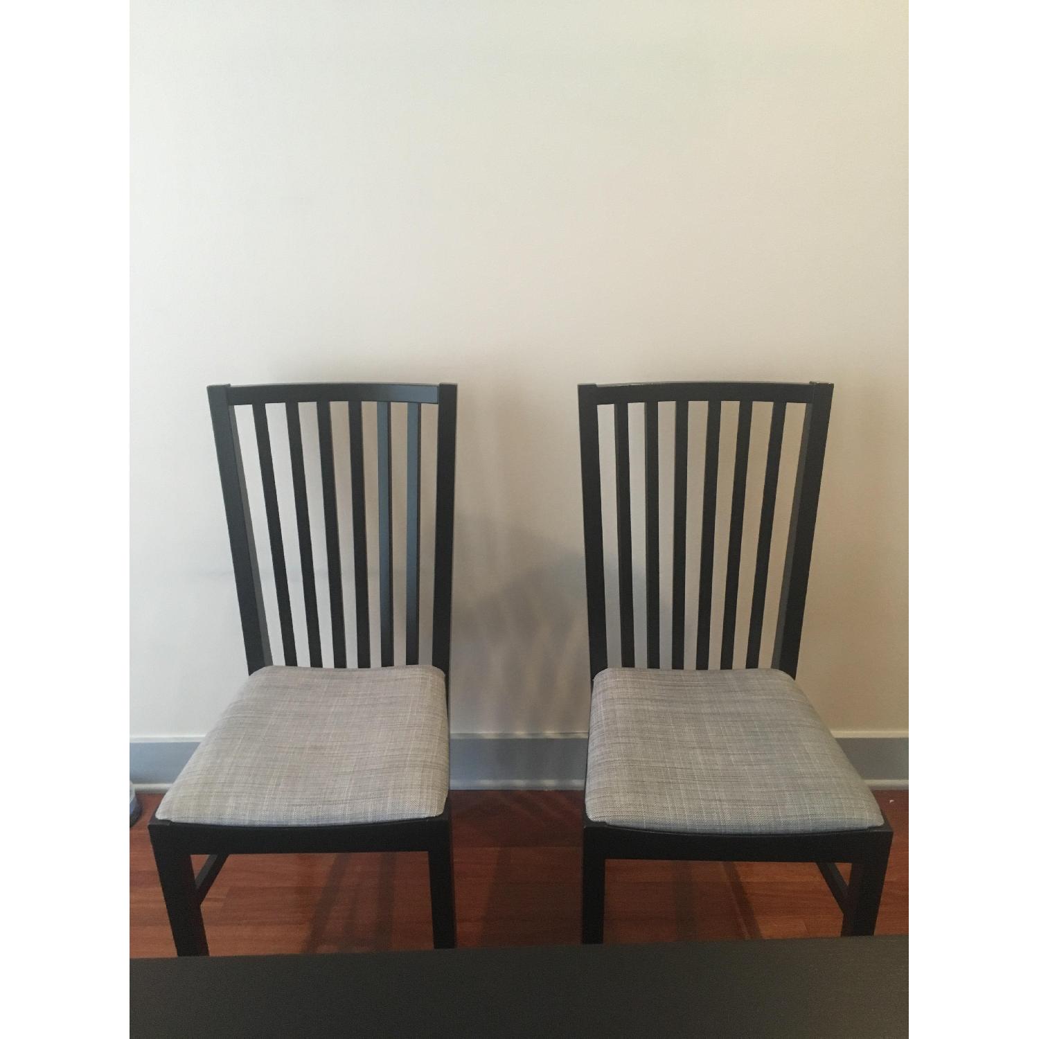 Ikea Conference Table w/ 2 Chairs - image-2