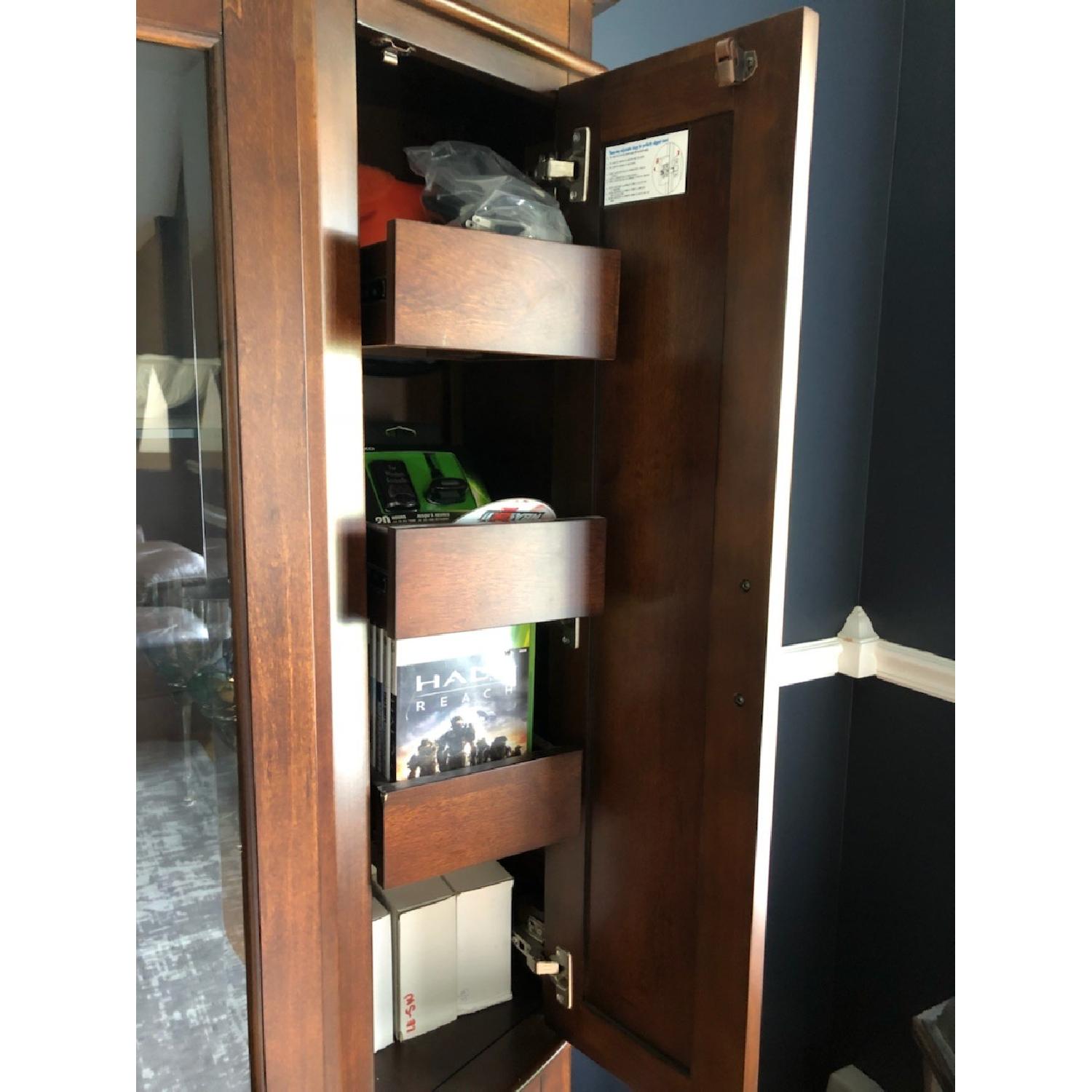 Raymour & Flannigan Entertainment Center w/ Storage - image-3