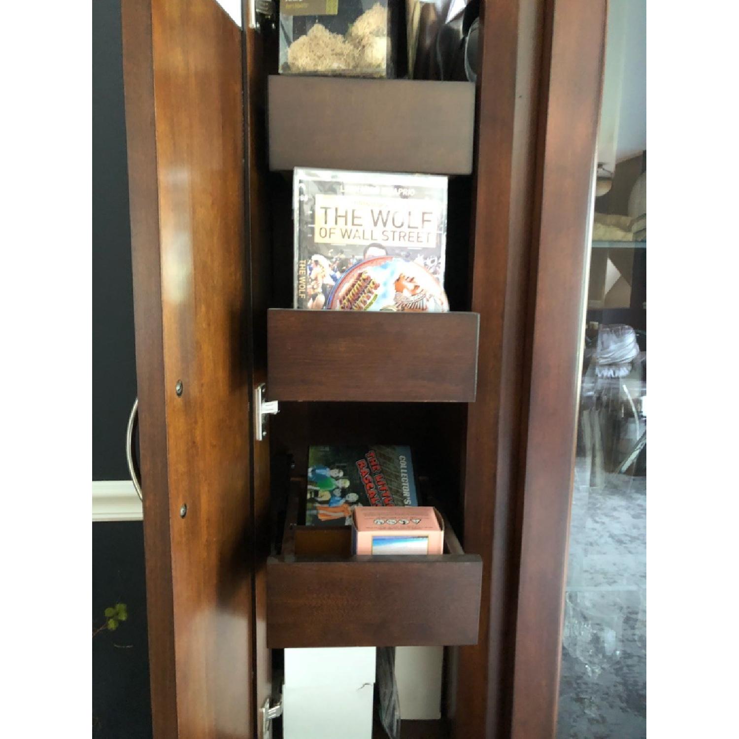 Raymour & Flannigan Entertainment Center w/ Storage - image-4