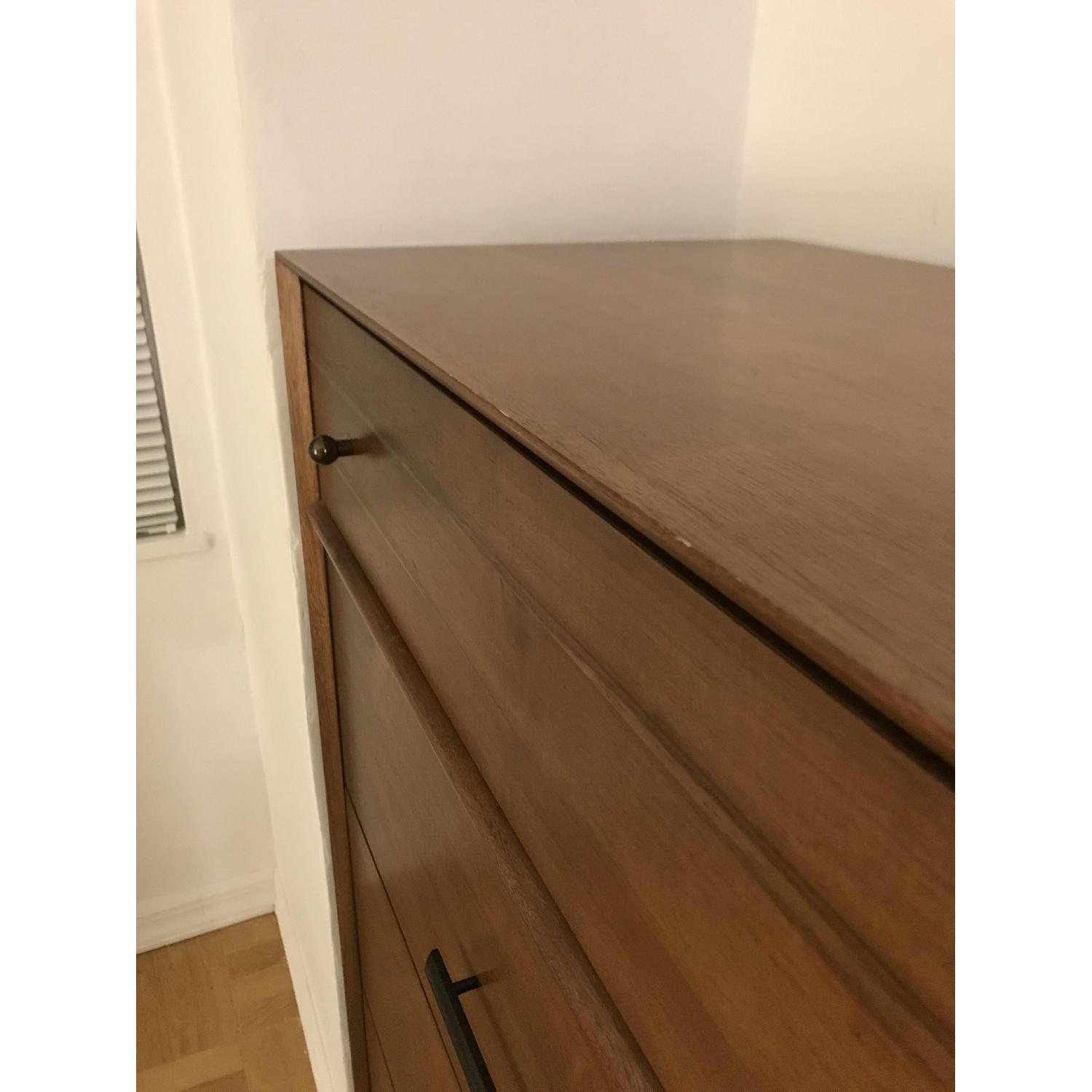 West Elm Mid-Century 4-Drawer Dresser in Acorn - image-3