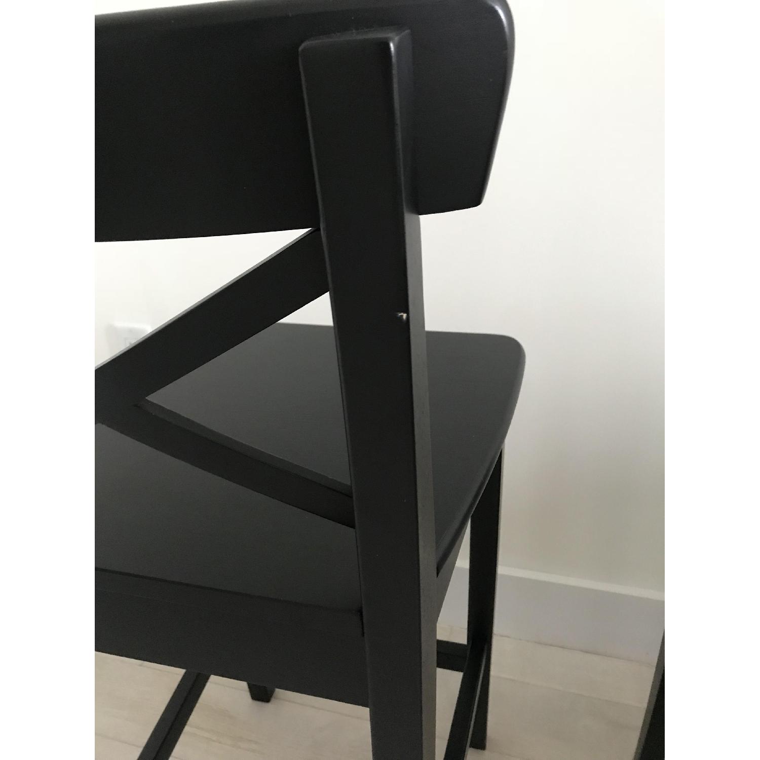 Ikea Ingolf Bar Stools w/ Backrest - image-7