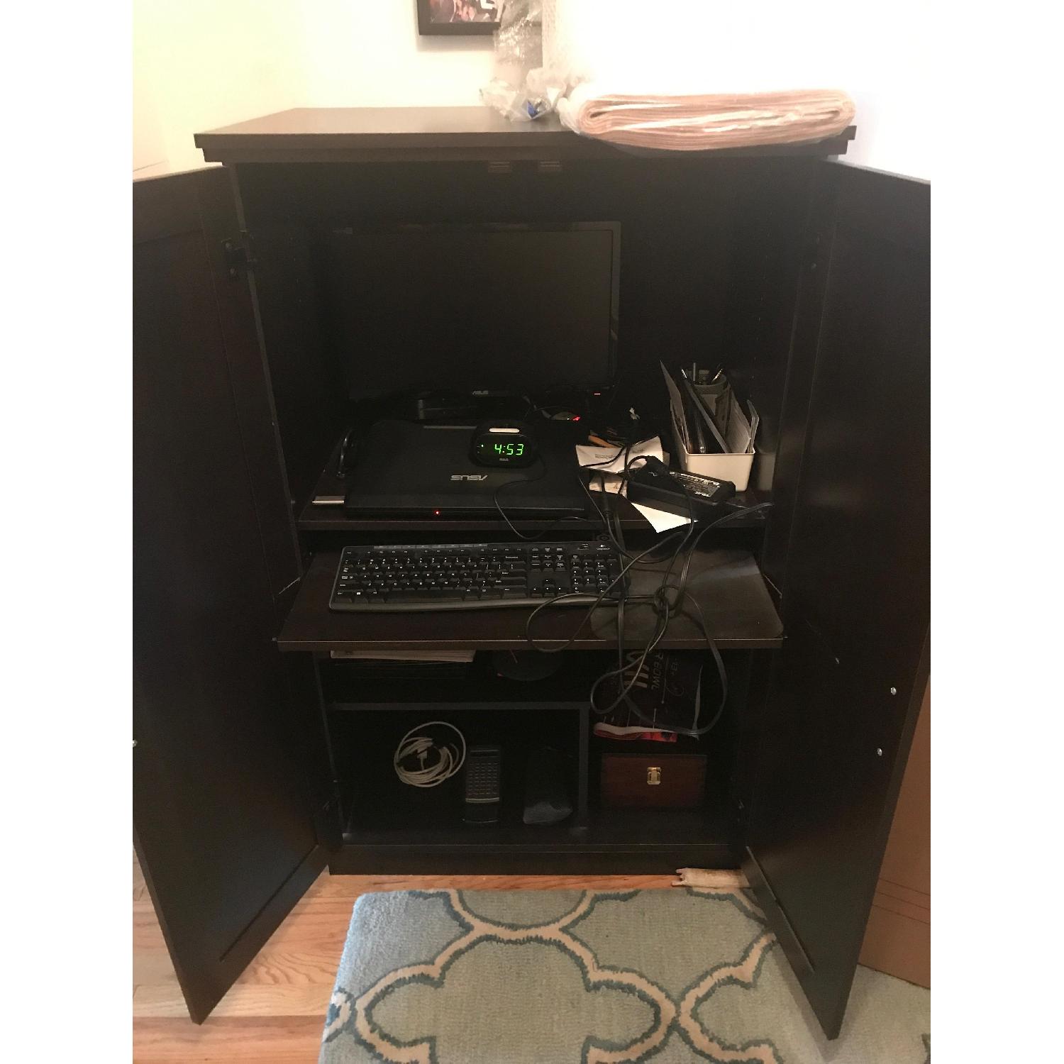 Sauder Office Computer Armoire - image-2