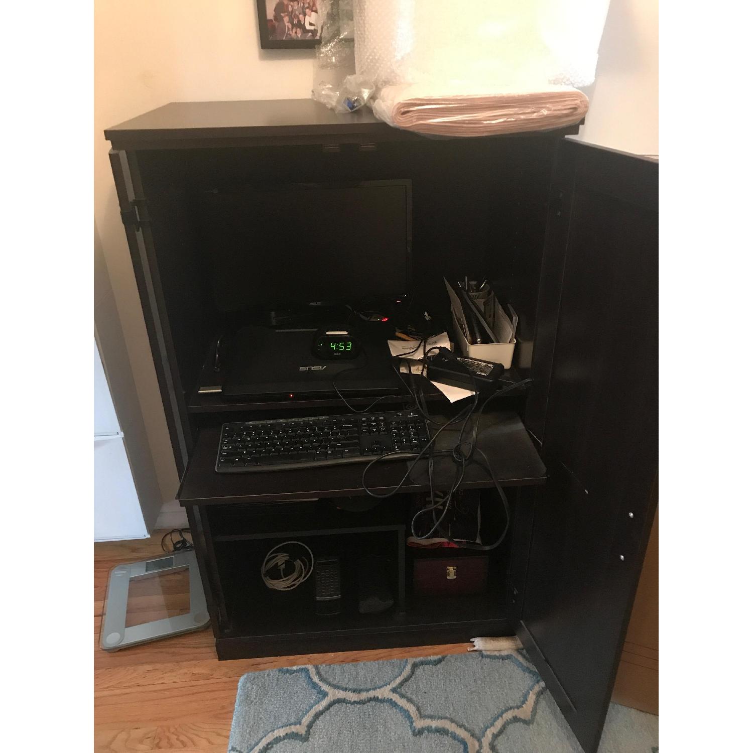 Sauder Office Computer Armoire - image-3