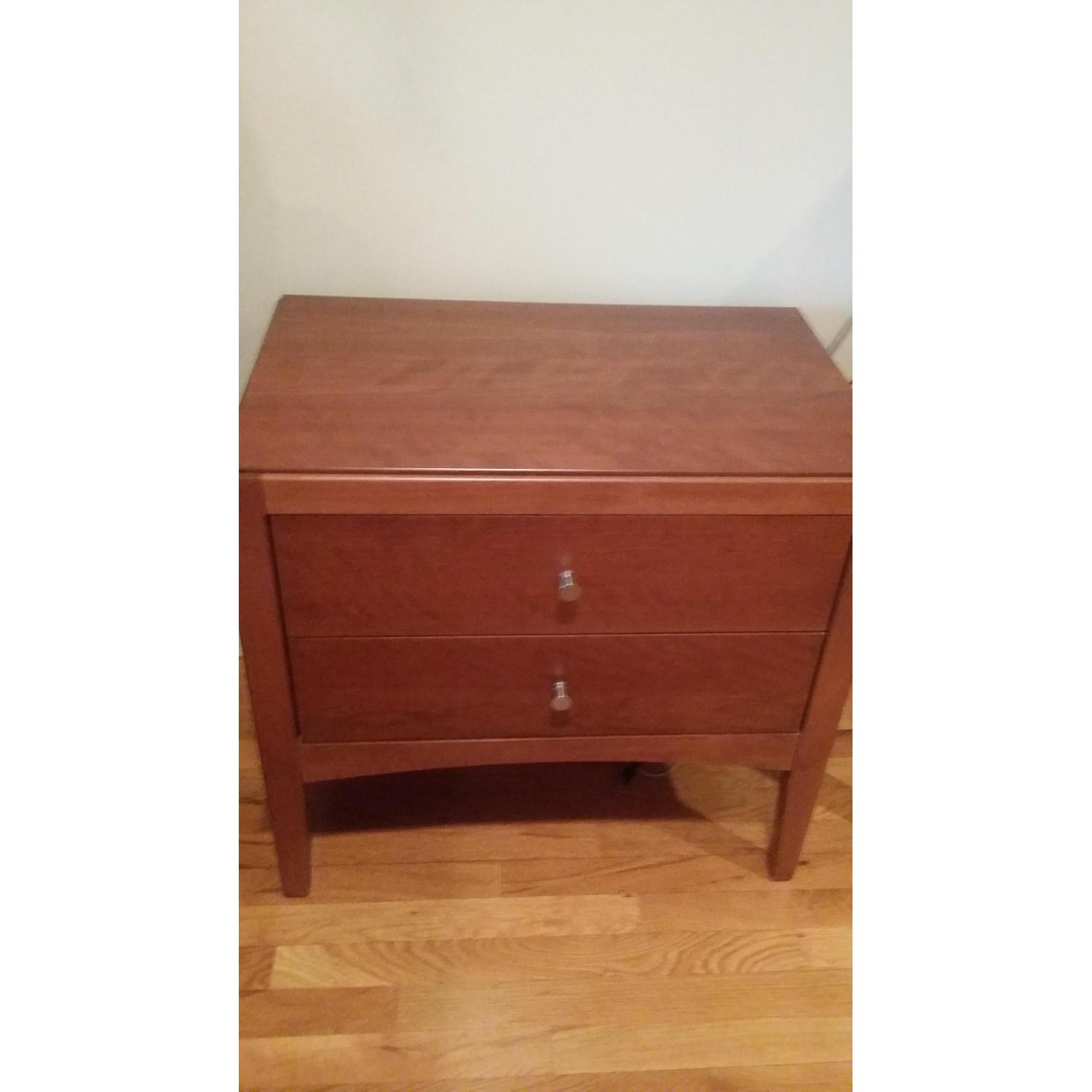 Solid Wood Contemporary Nightstands - image-1