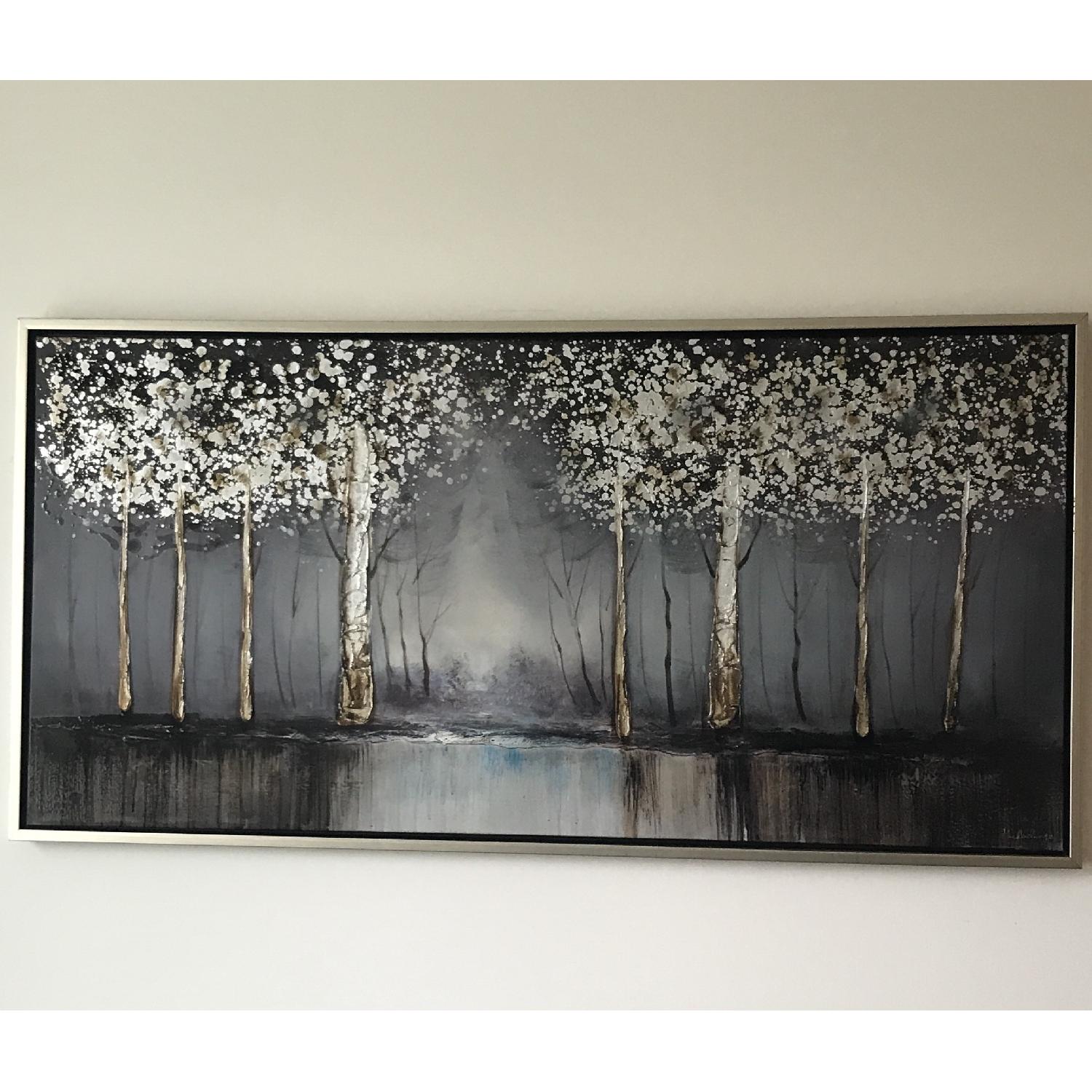 Bed Bath & Beyond Trees Wall Art - image-1