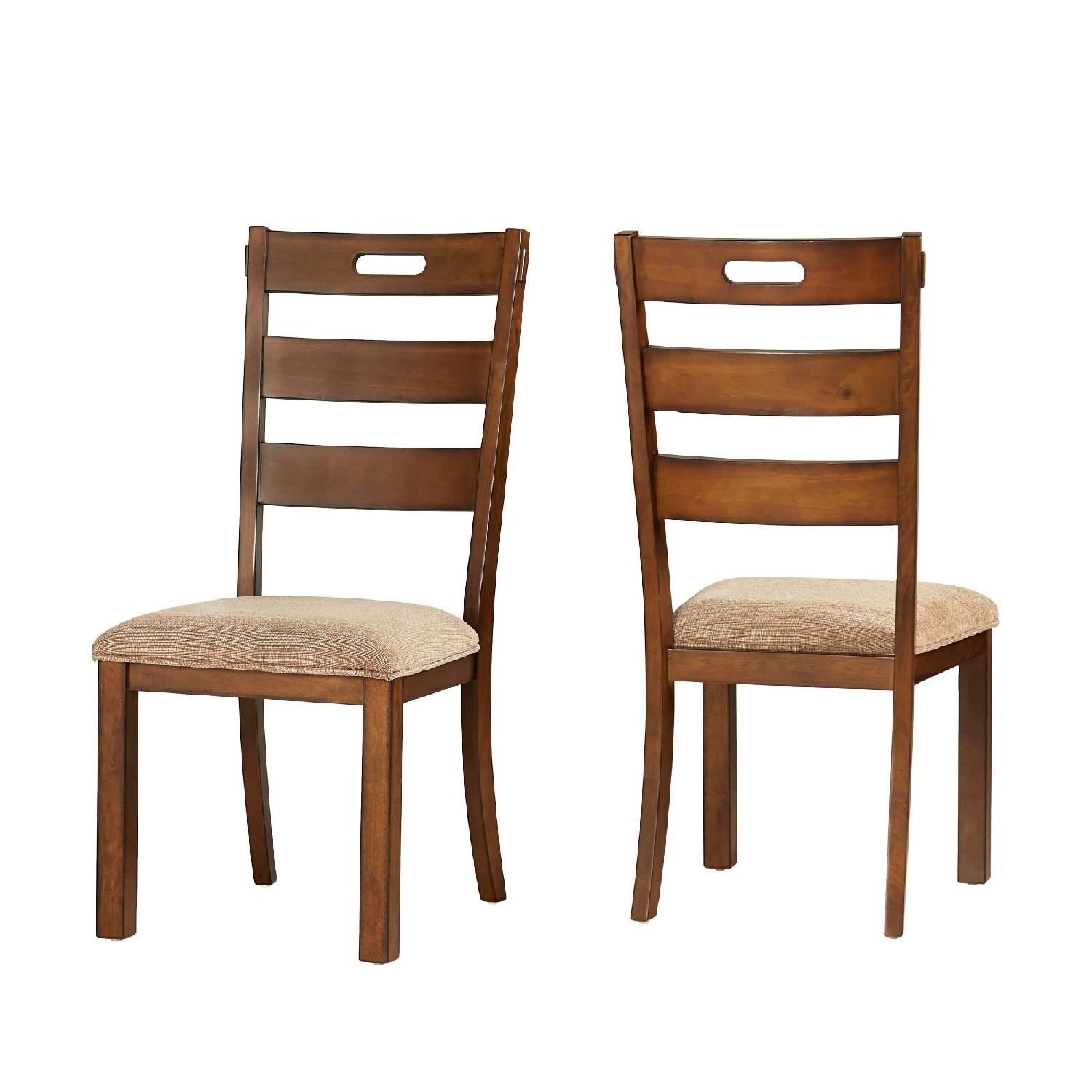 InspireQ Rustic Oak 6-Piece Dining Set - image-5