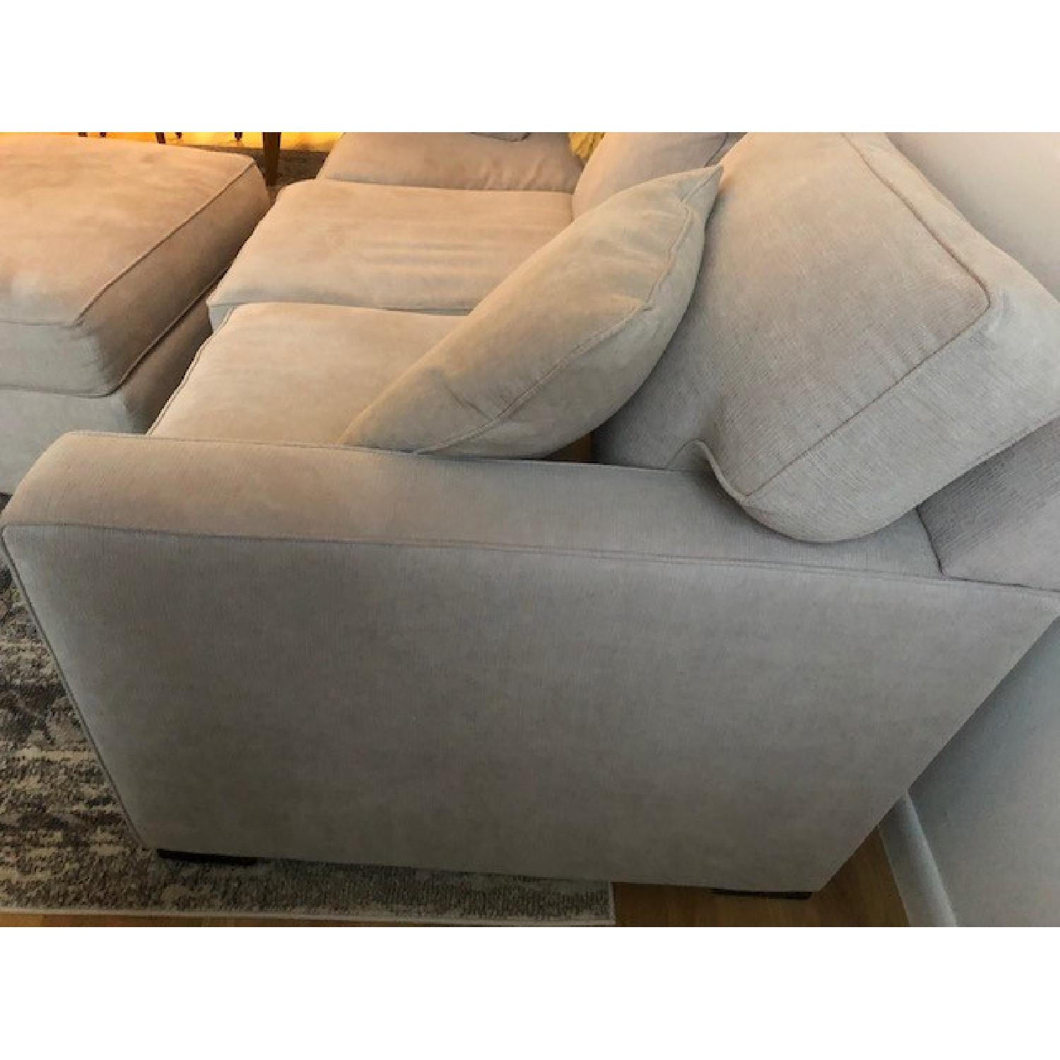 Macy's Radley Fabric Queen Sleeper Sofa & Ottoman - image-2