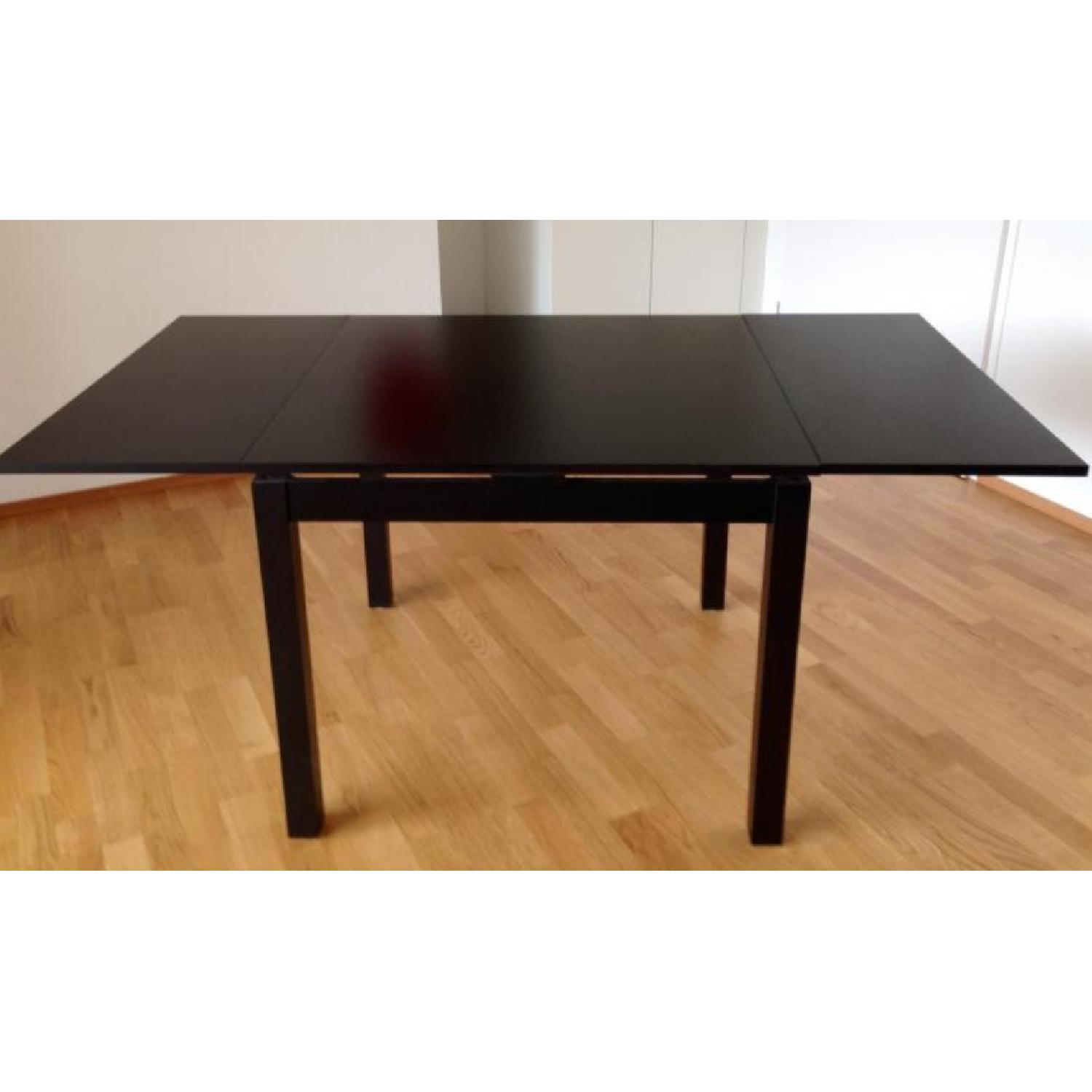 Ikea Bjursta Extendable Dining Table w/ 2 Chairs - image-2