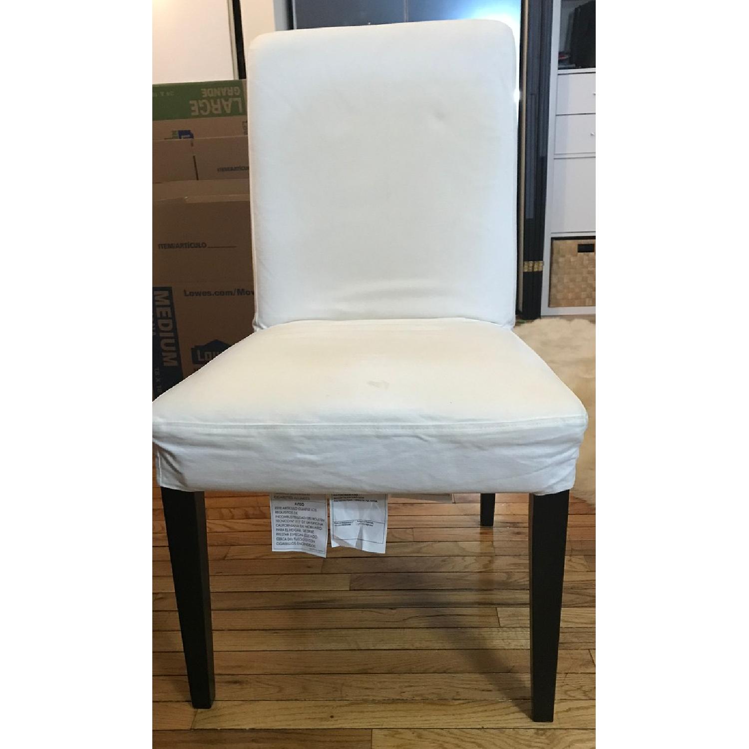 Ikea Bjursta Extendable Dining Table w/ 2 Chairs - image-5
