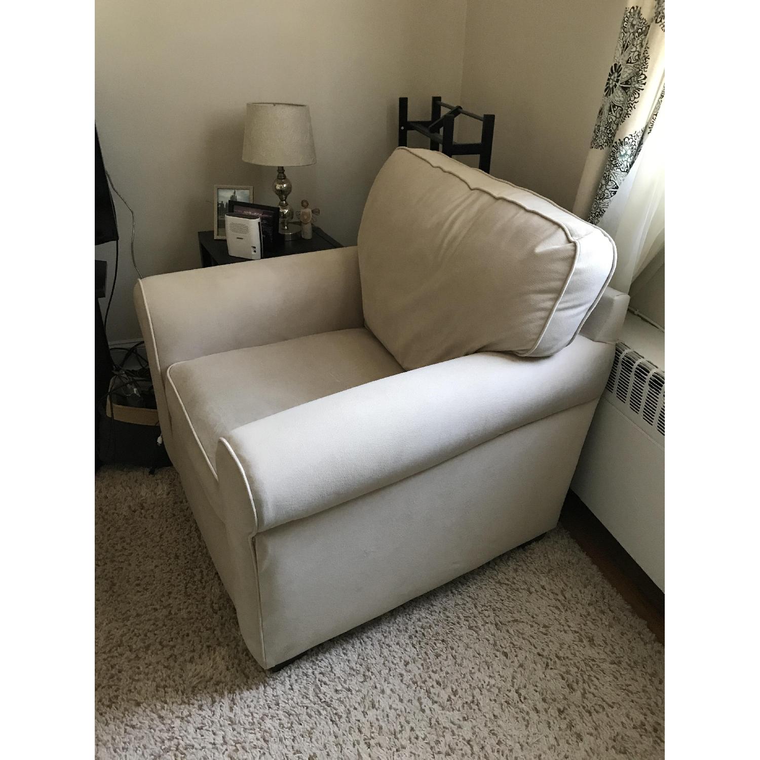 JCPenney Roll Arm Chair - image-3