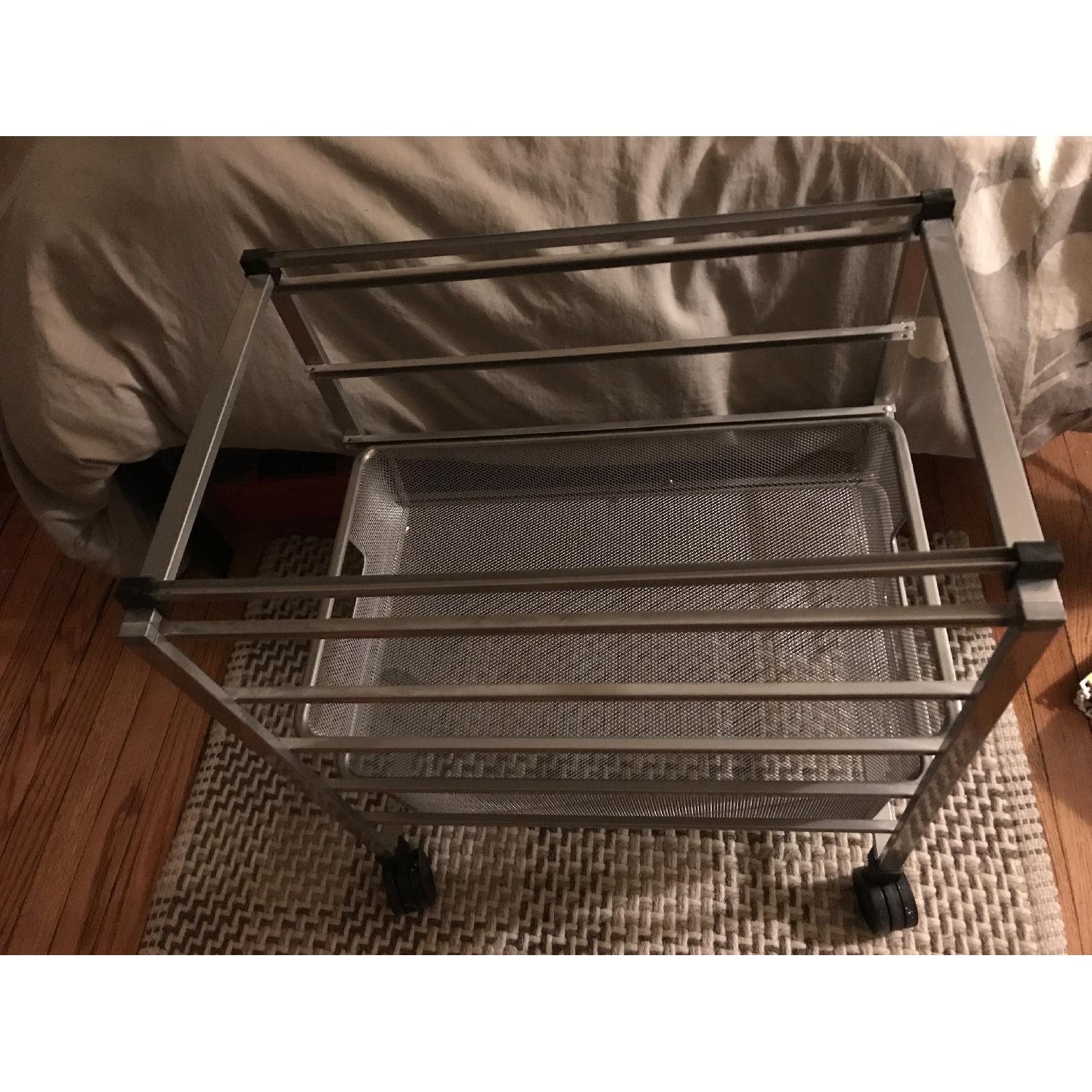 Container Store Elfa Mesh File Cart - image-3