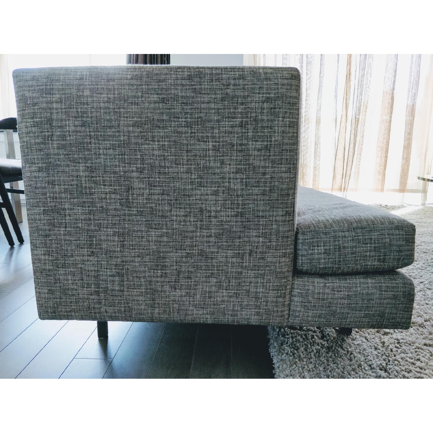 CB2 Avec Sofa in Grey Tweed Color - image-2