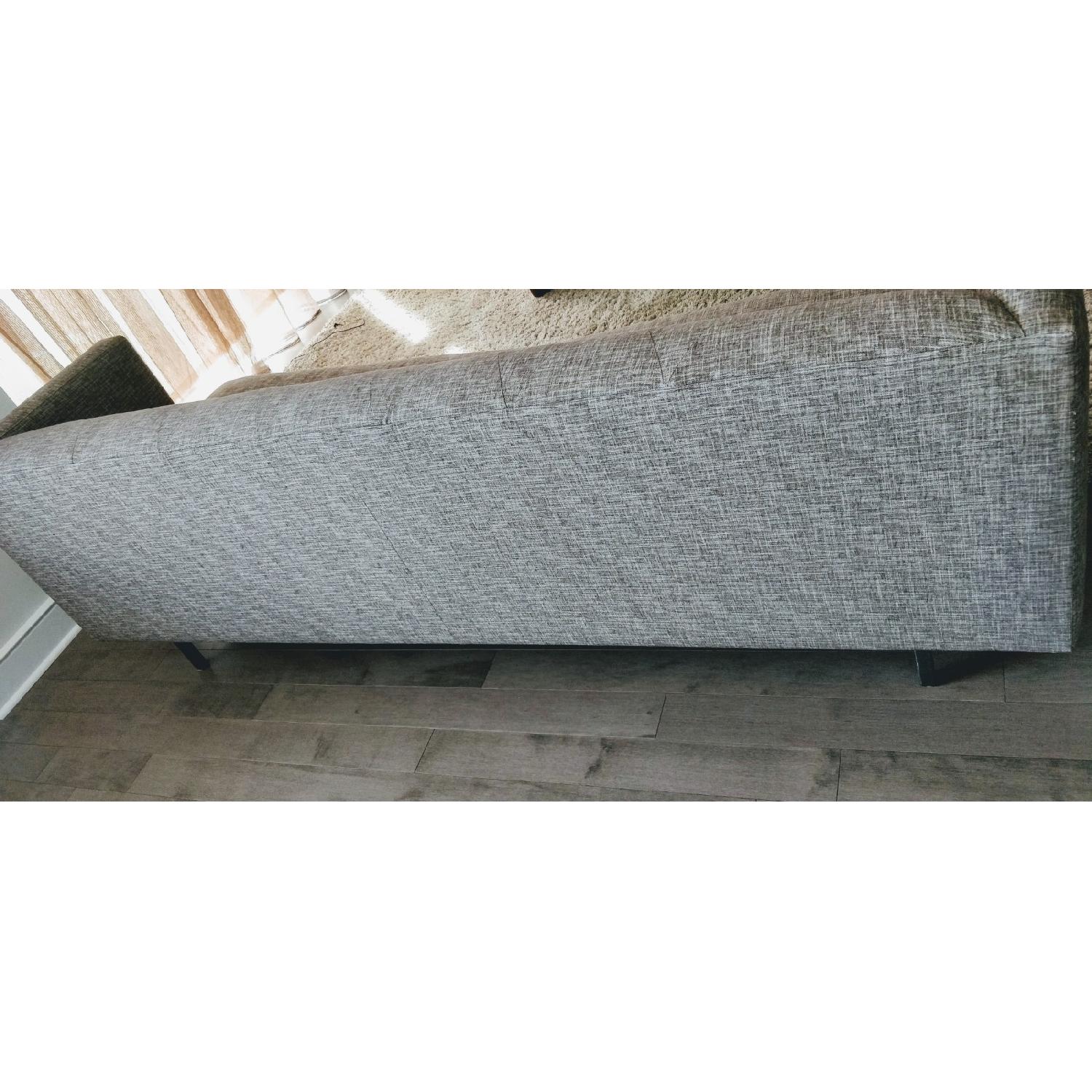 CB2 Avec Sofa in Grey Tweed Color - image-3