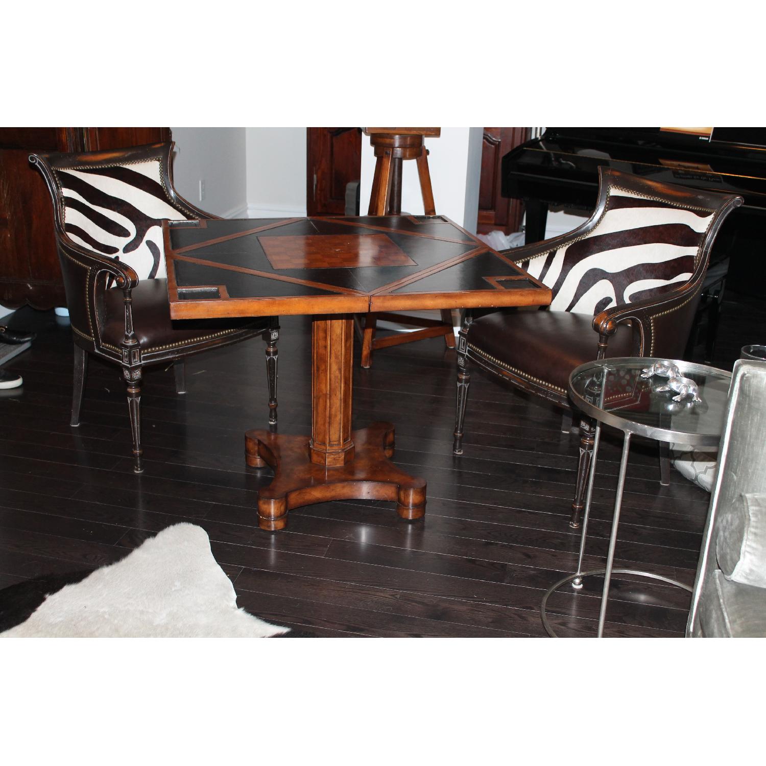 Theodore Alexander Convertible Games/Dining Table - image-2