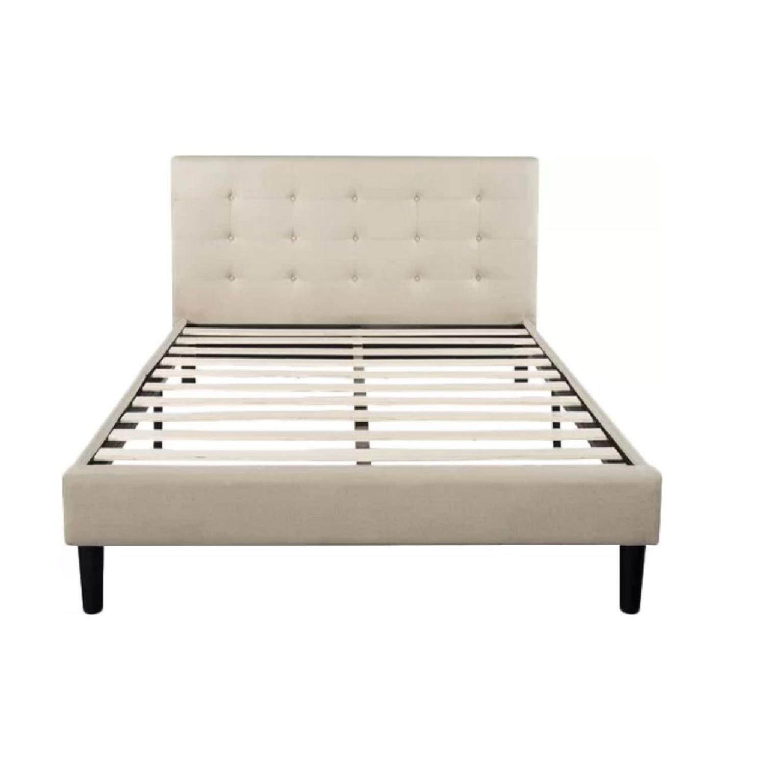 Zipcode Design Upholstered Full Size Bed Frame AptDeco