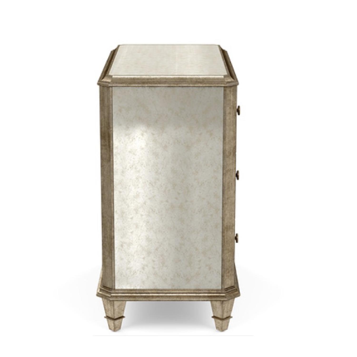 Ethan Allen Vivica Mirrored Chest AptDeco