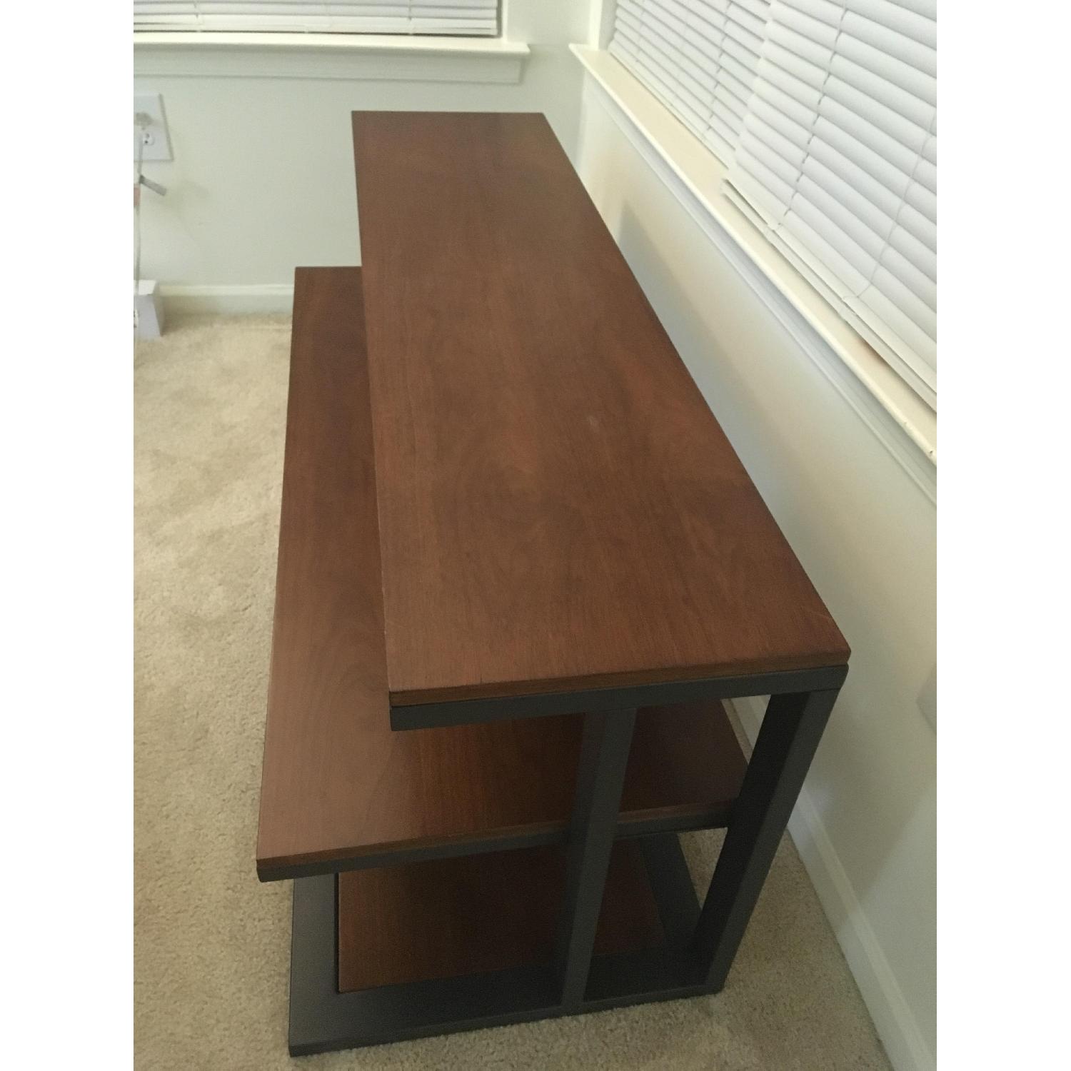 Crate & Barrel Pilsen TV/Media Console w/ Walnut Shelves - image-7