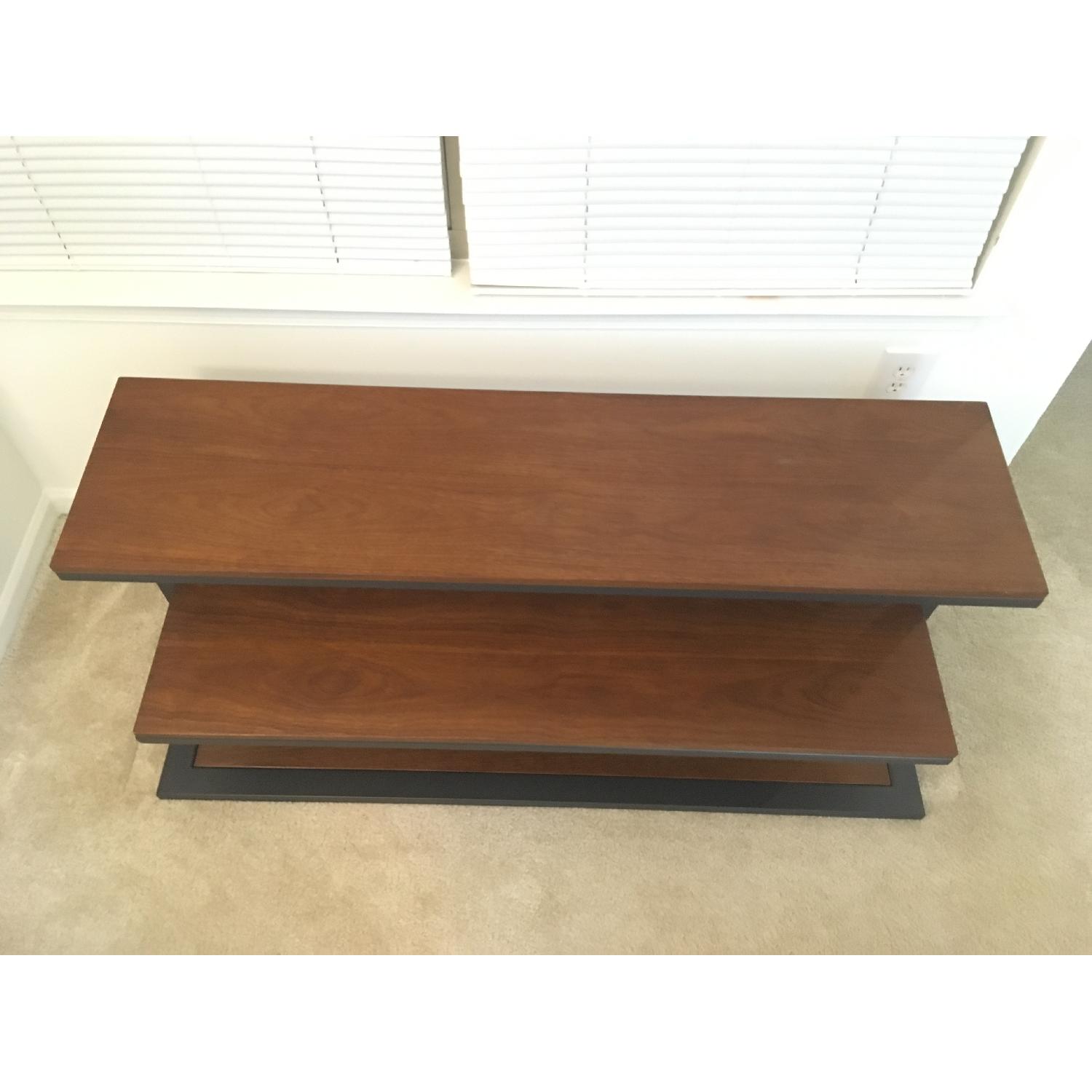 Crate & Barrel Pilsen TV/Media Console w/ Walnut Shelves - image-11