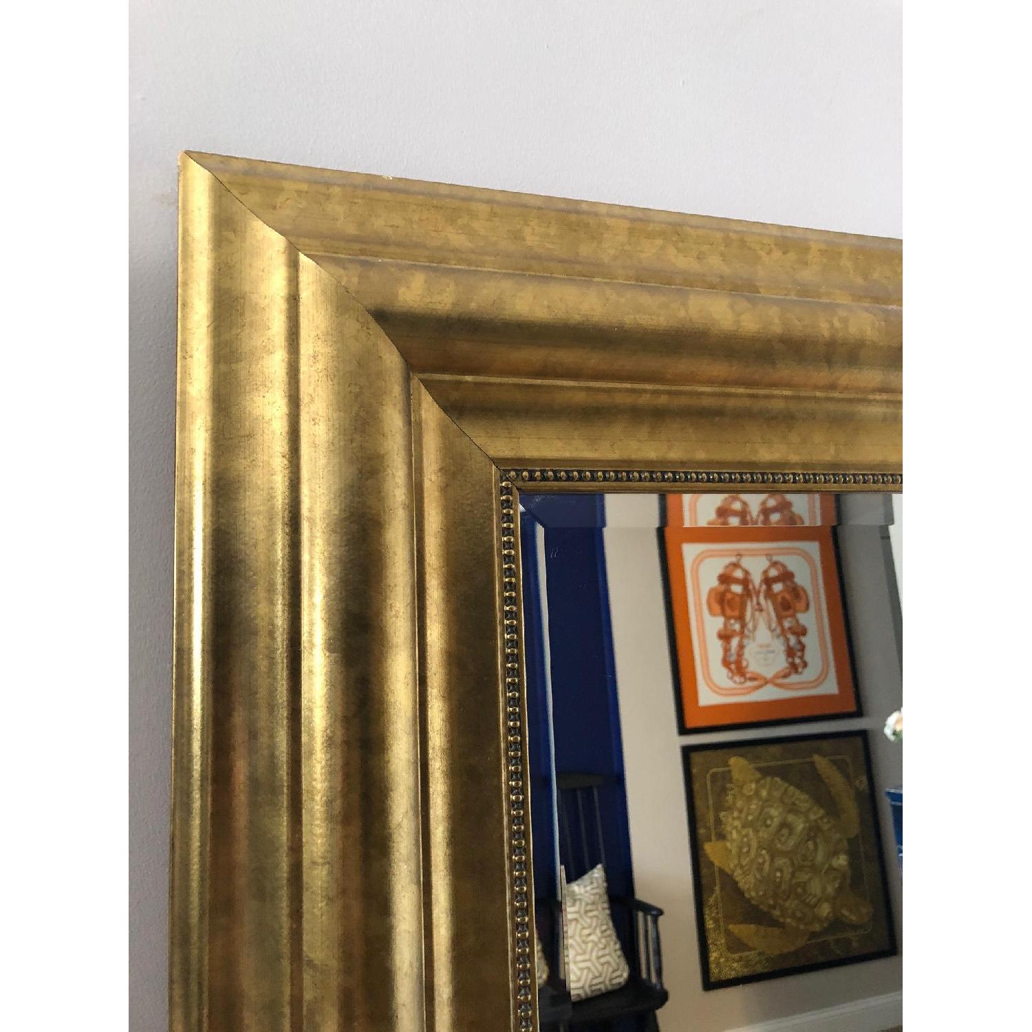 Ikea Levanger Floor Mirror In Gold AptDeco