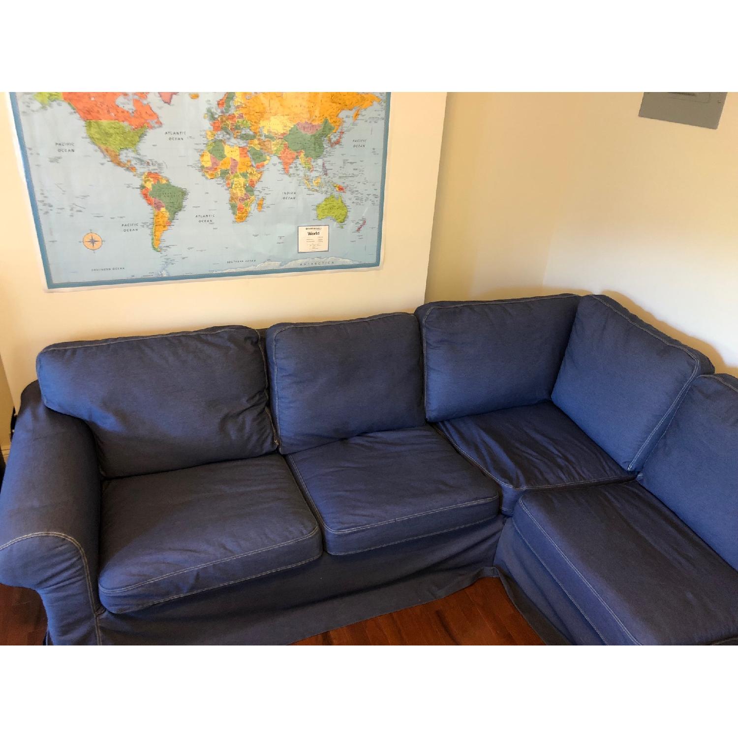 Ikea Ektorp 4 Seat Corner Sectional Sofa - image-2
