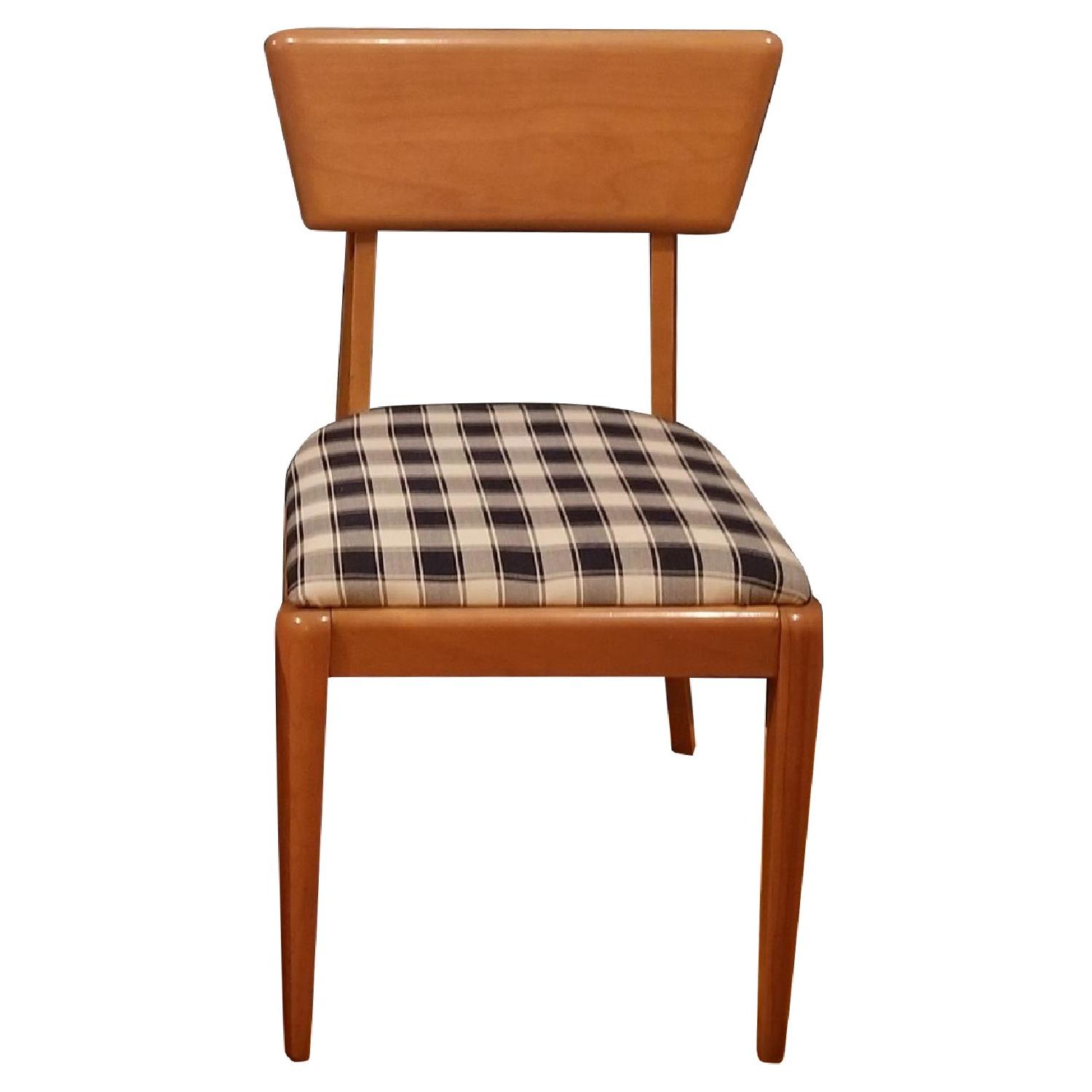 Heywood Wakefield 1940's Champagne Maple Dining Chairs - image-0