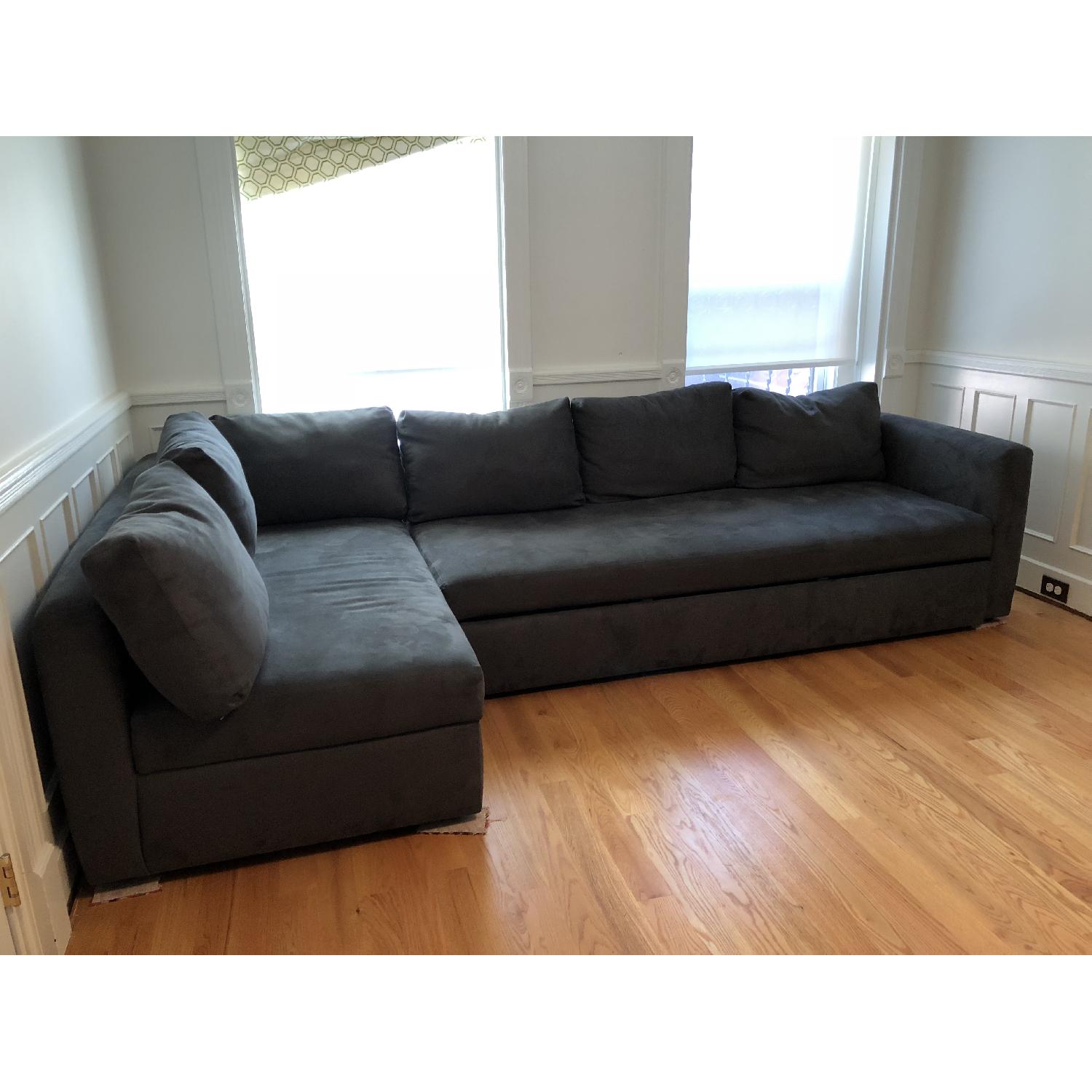 Room & Board Oxford Queen Sleeper Sectional Sofa - image-2