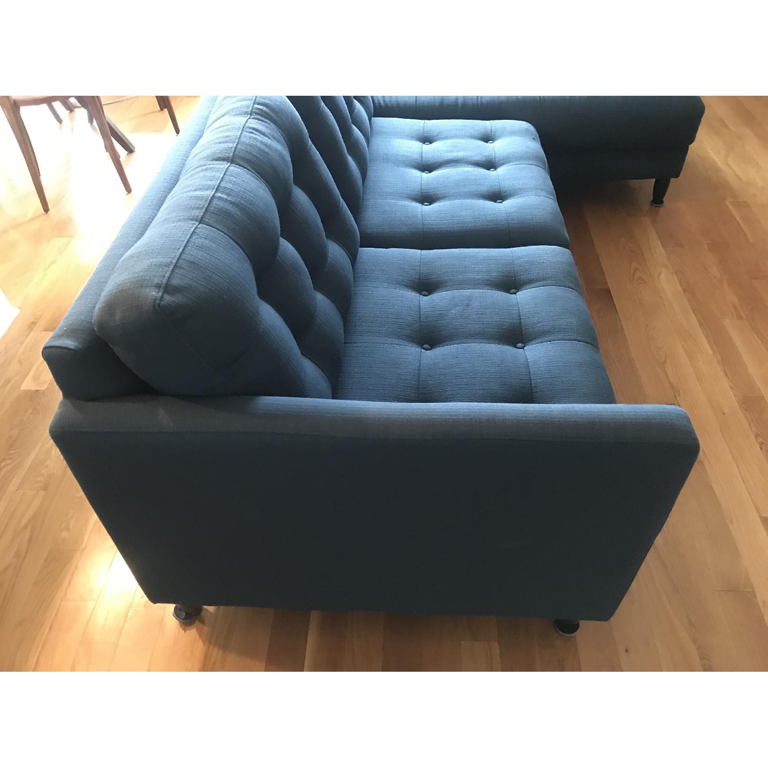 Cassona James Mid Century Modern Sectional Sofa - image-2