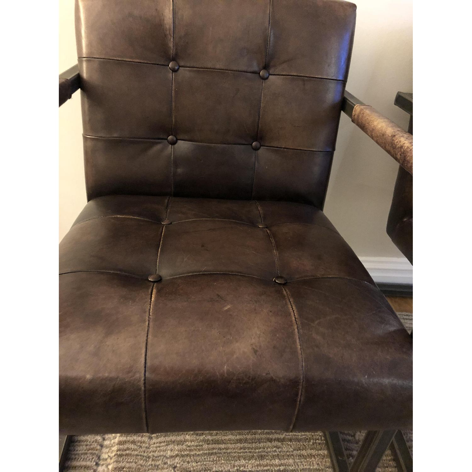 Restoration Hardware Milano Tufted Chairs - image-2