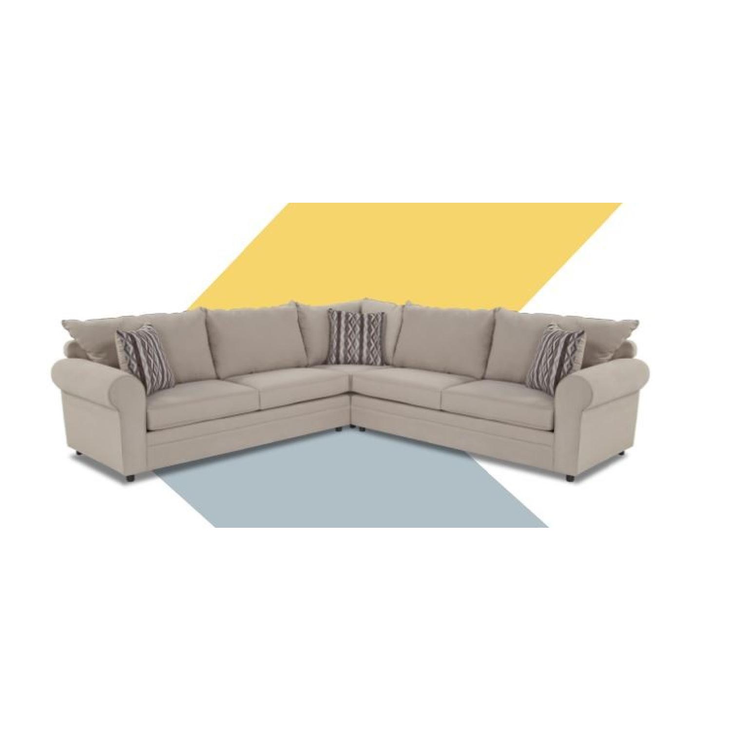 Bob's Venus 3 Piece Sectional Sofa AptDeco