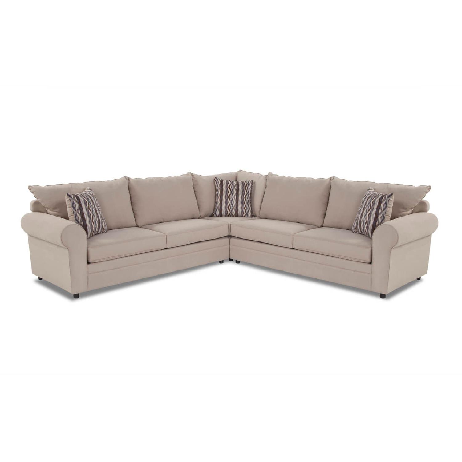 Bob's Venus 3 Piece Sectional Sofa AptDeco