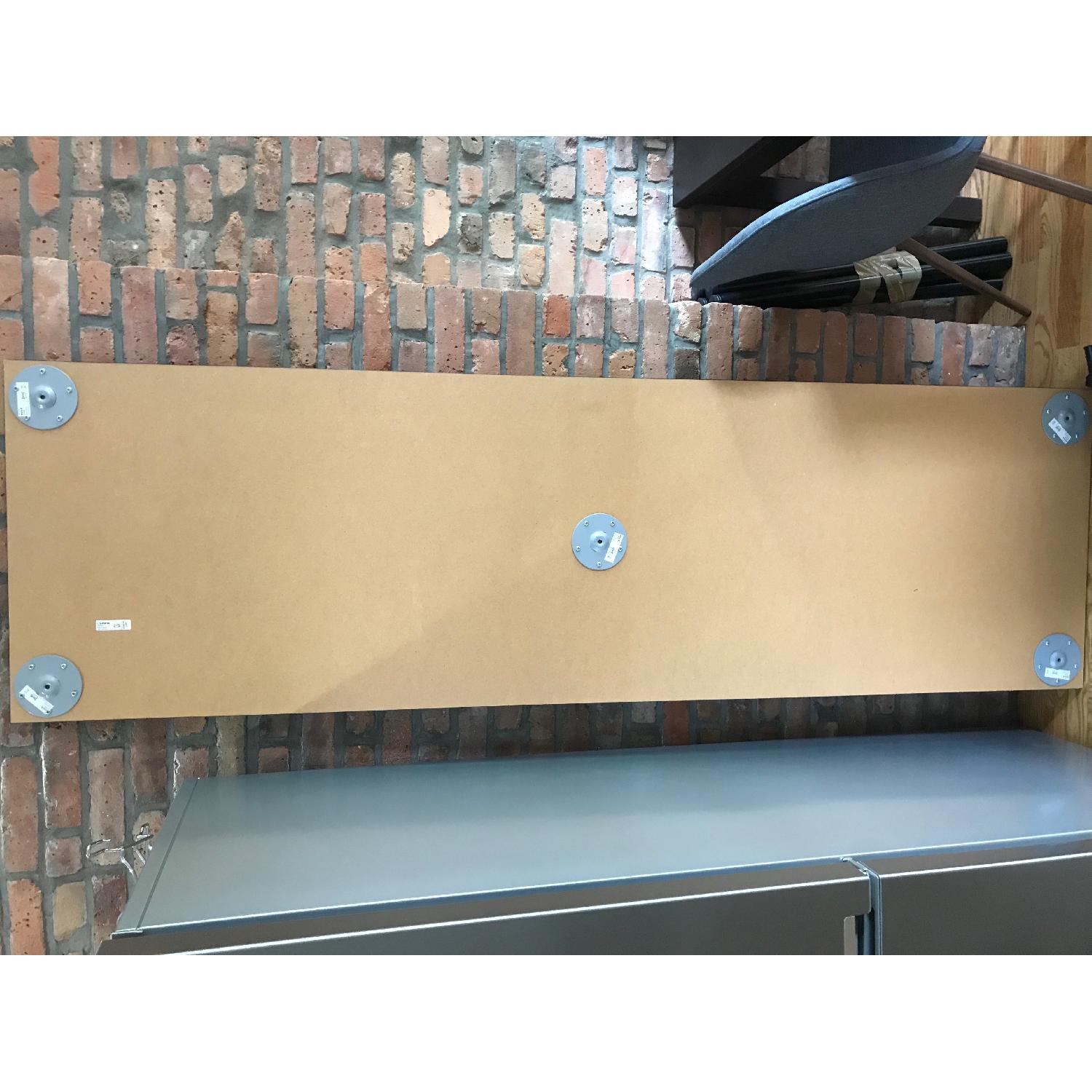 Ikea Linnmon Desk Table w/ Wood Legs AptDeco