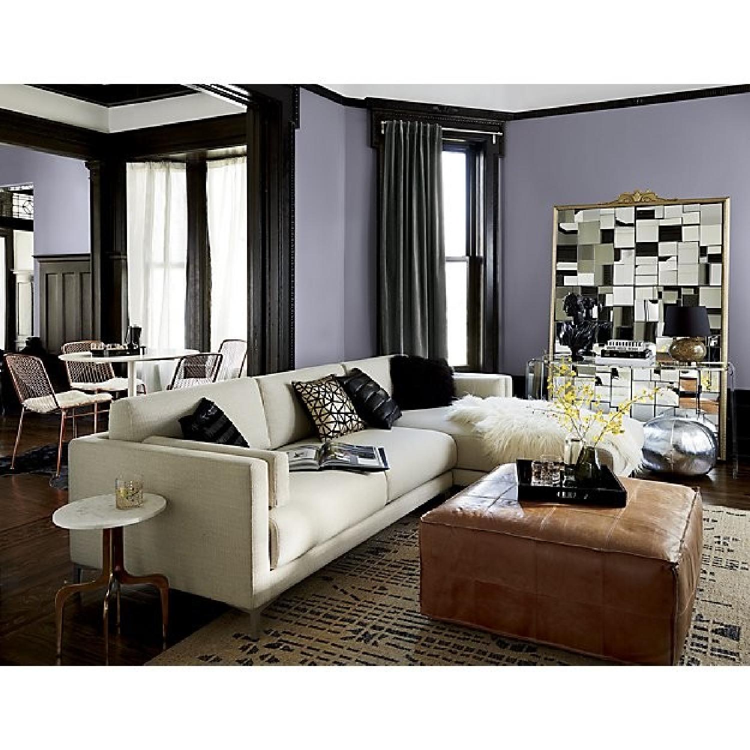 CB2 Brushed Aluminum Curtain Rods - image-2