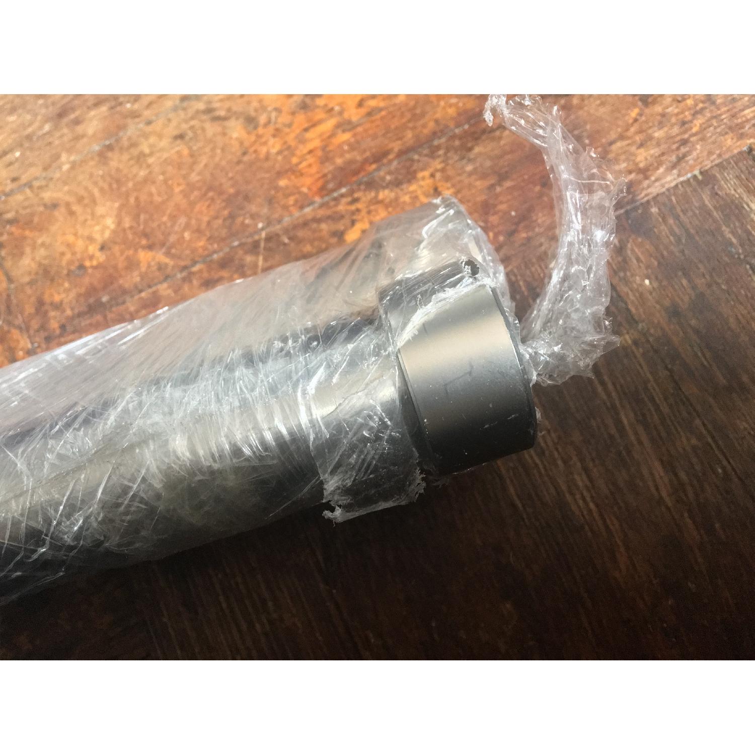 CB2 Brushed Aluminum Curtain Rods - image-4