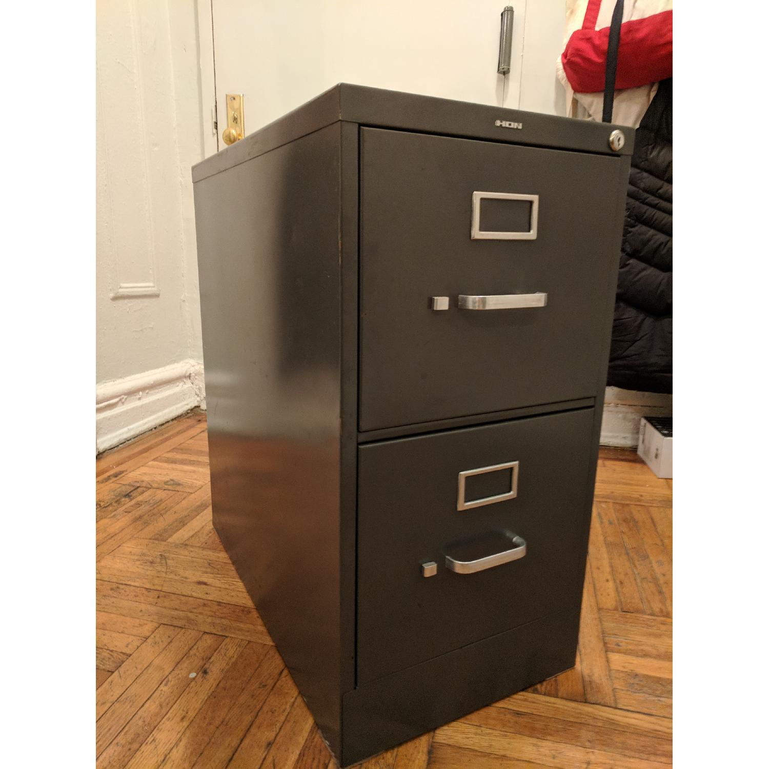 Metal 2 Drawer Hanging File AptDeco