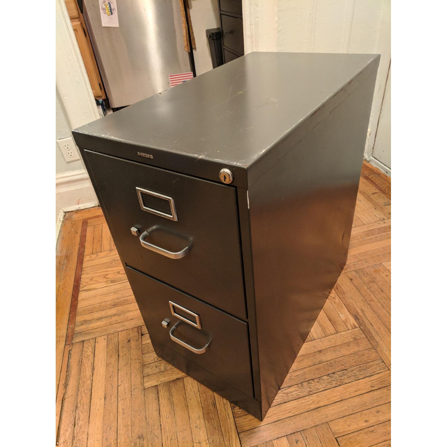 Metal 2 Drawer Hanging File AptDeco