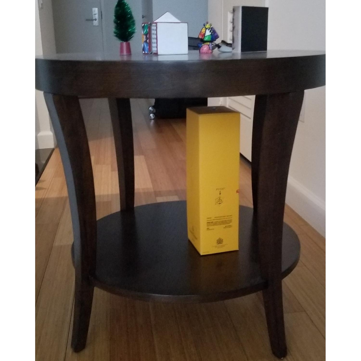 Bassett Presidio Pine Round Side Table - image-3