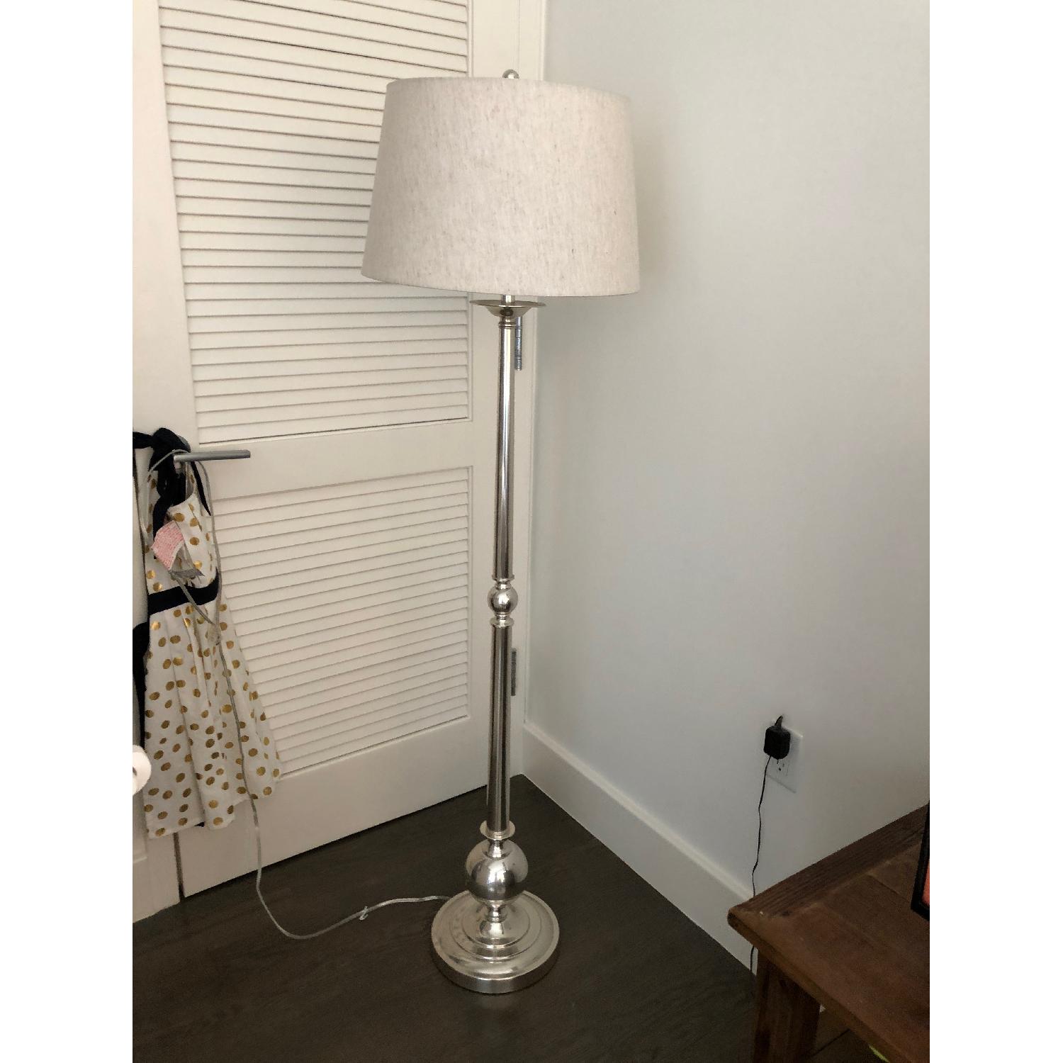 Pottery Barn Gillian Candlestick Floor Lamp AptDeco