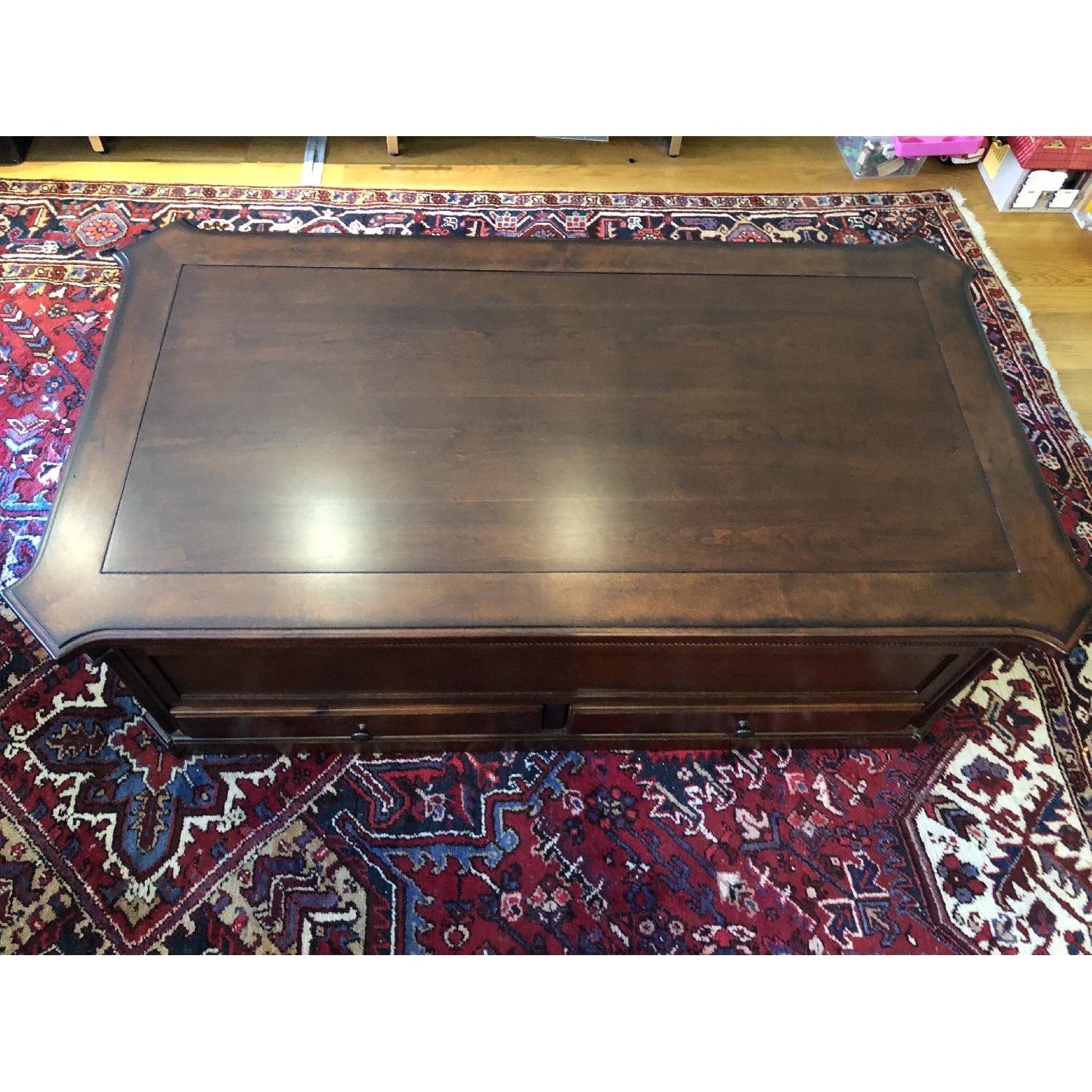 Bassett Elway Lift Top Coffee Table w/ Storage - image-2