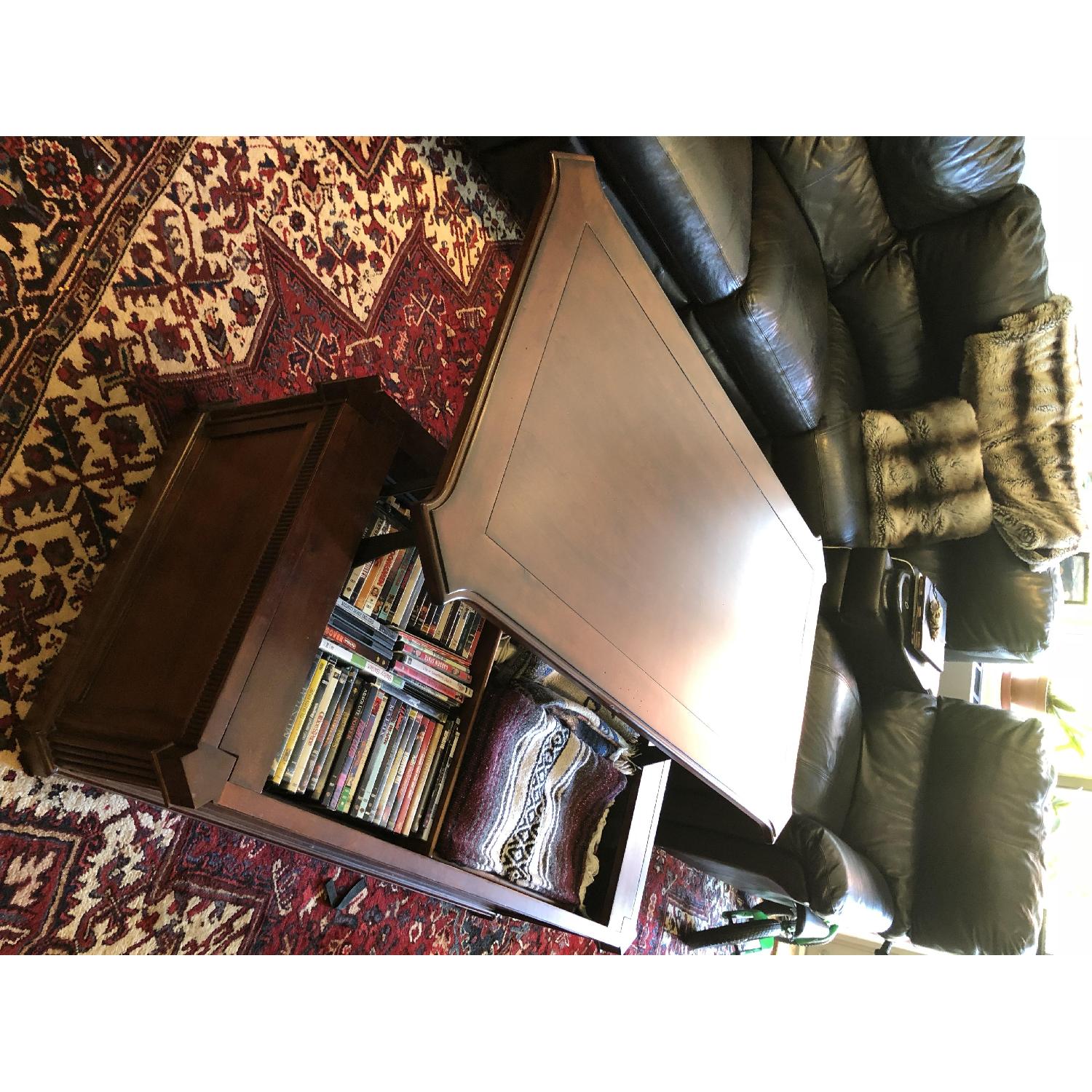 Bassett Elway Lift Top Coffee Table w/ Storage - image-4