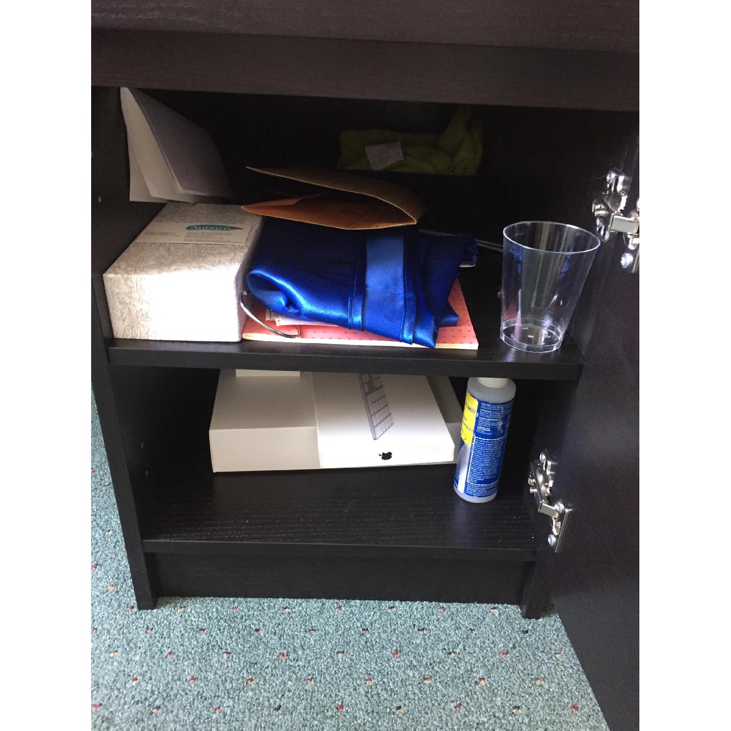 Ikea Malm Black/Brown Desk - image-6