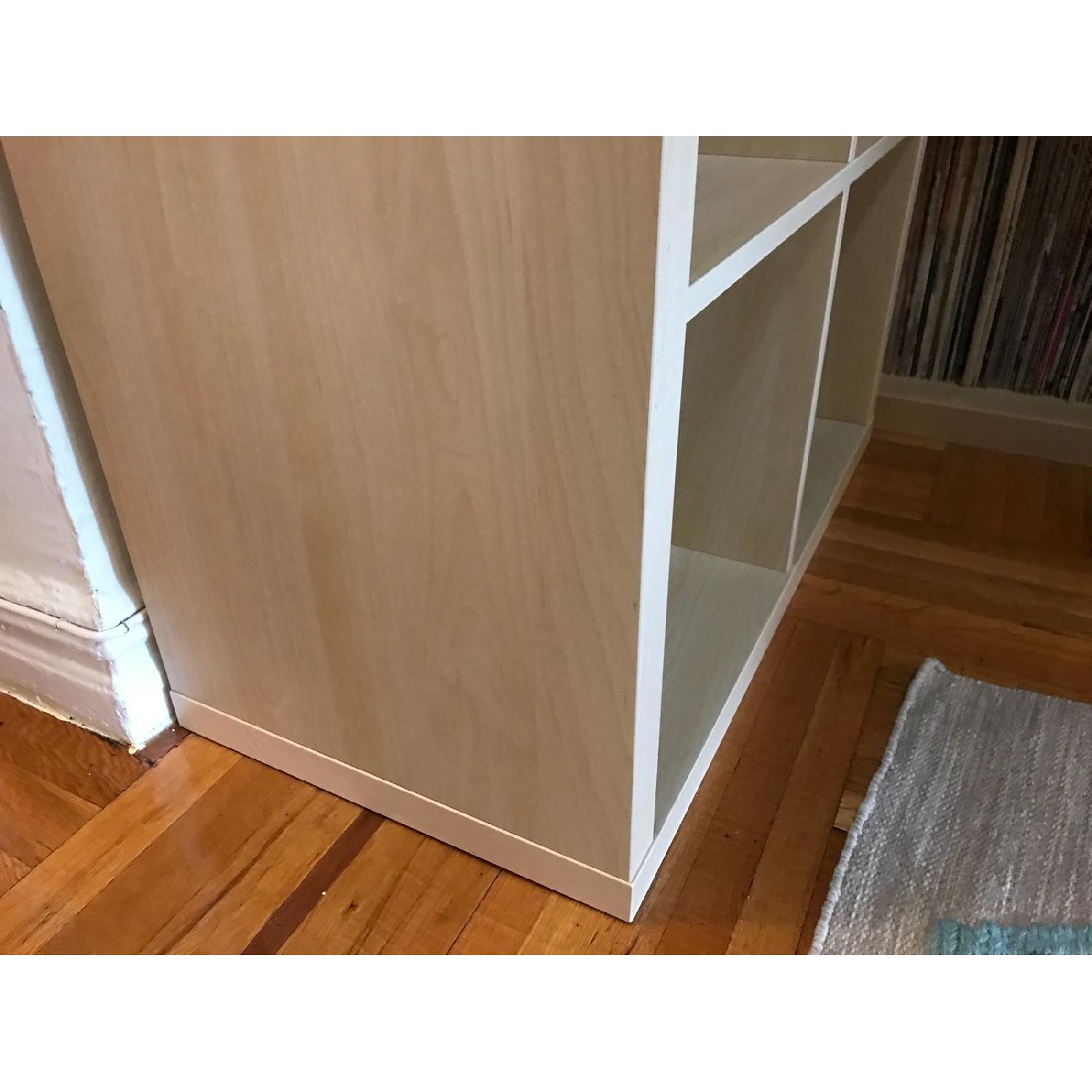 Ikea Kallax Birch Effect Shelf Unit AptDeco