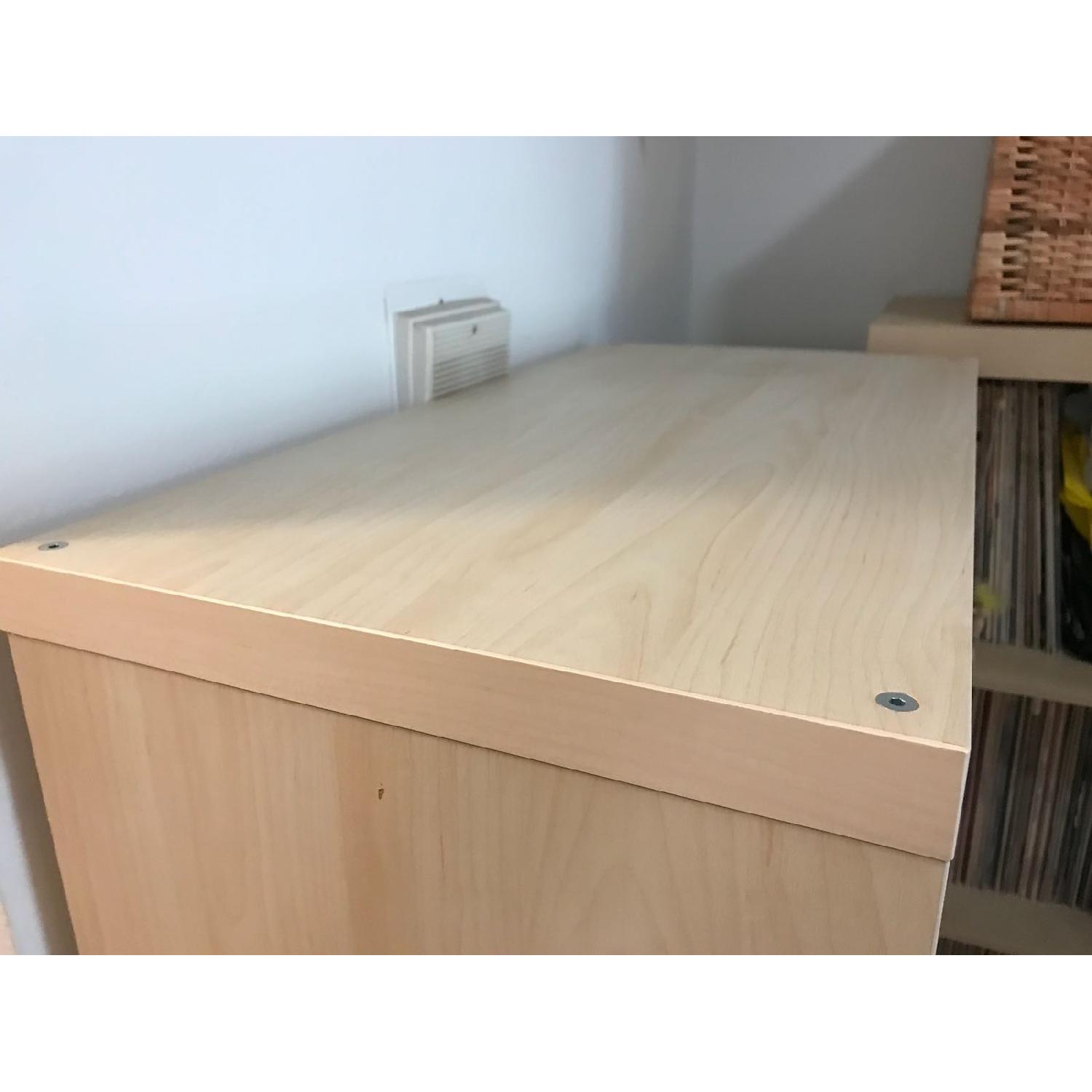 Ikea Kallax Birch Effect Shelf Unit AptDeco